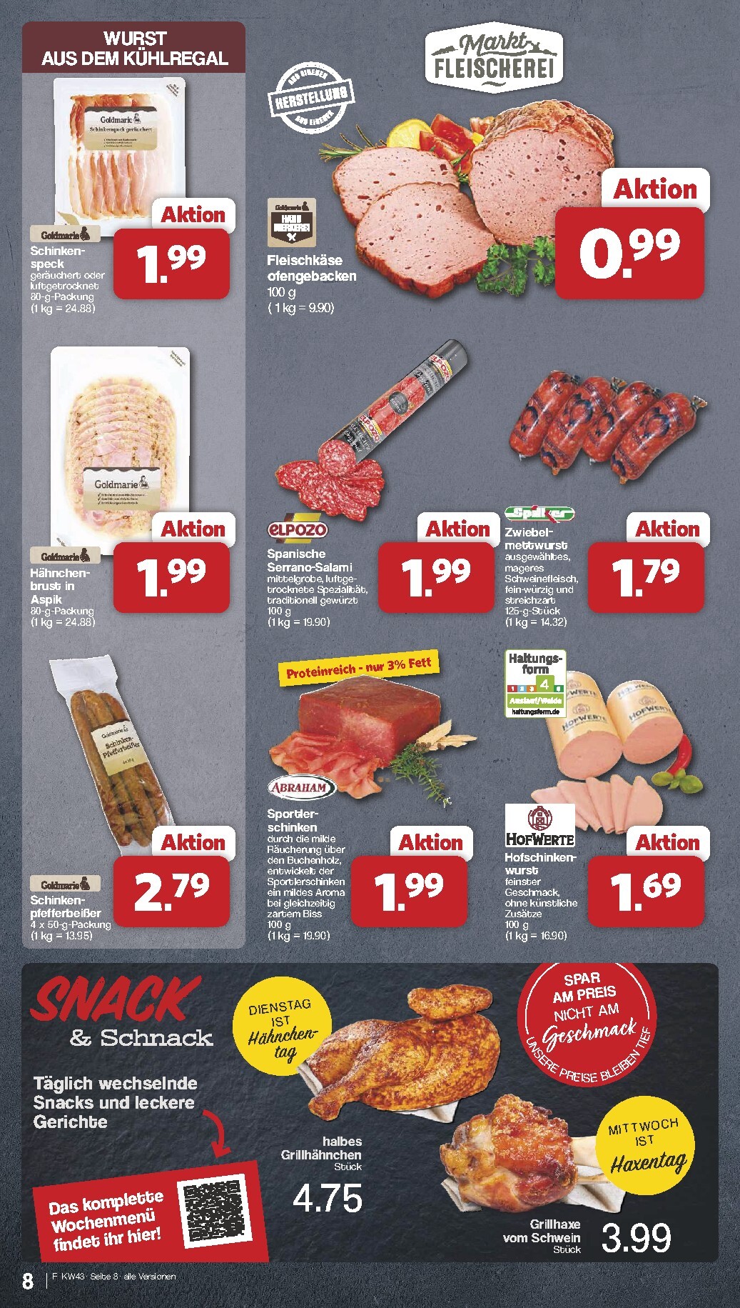 famila-nordwest - Famila Nordwest Prospekt nächste Woche – von Montag 19.10.2026 bis Samstag 24.10.2026 - page: 8