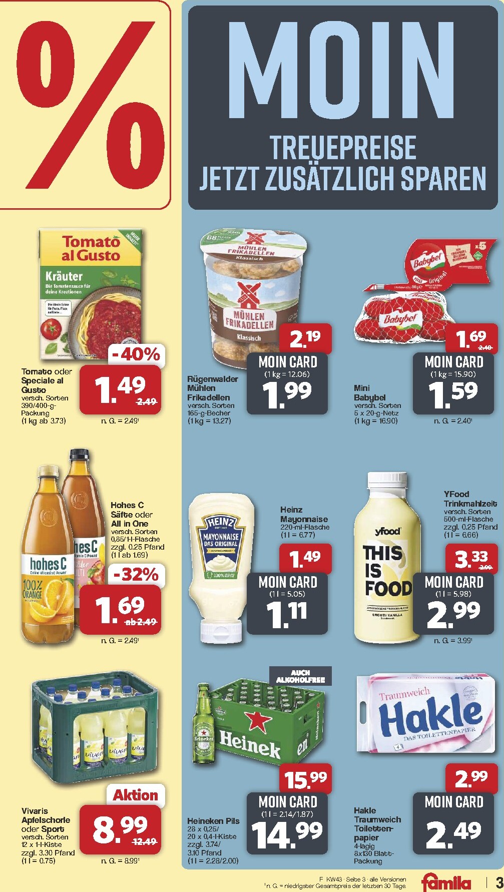 famila-nordwest - Famila Nordwest Prospekt nächste Woche – von Montag 19.10.2026 bis Samstag 24.10.2026 - page: 3
