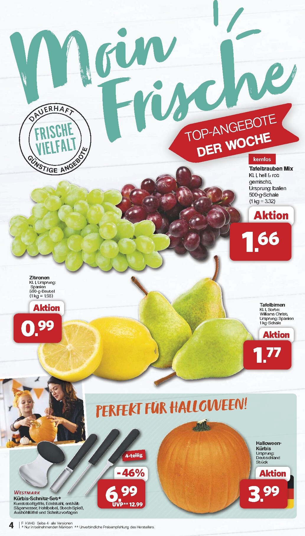 famila-nordwest - Famila Nordwest Prospekt nächste Woche – von Montag 19.10.2026 bis Samstag 24.10.2026 - page: 4