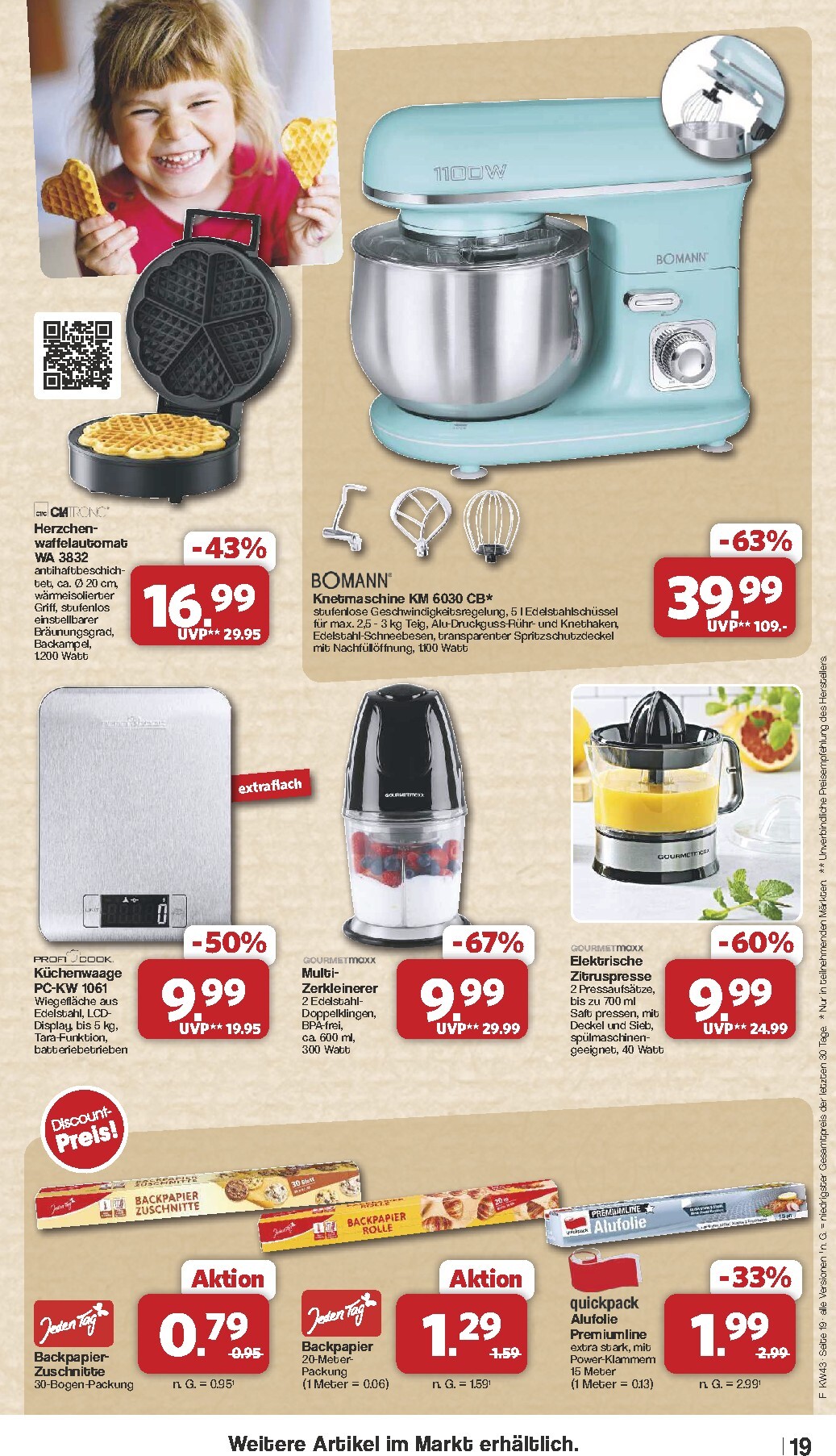famila-nordwest - Famila Nordwest Prospekt nächste Woche – von Montag 19.10.2026 bis Samstag 24.10.2026 - page: 19
