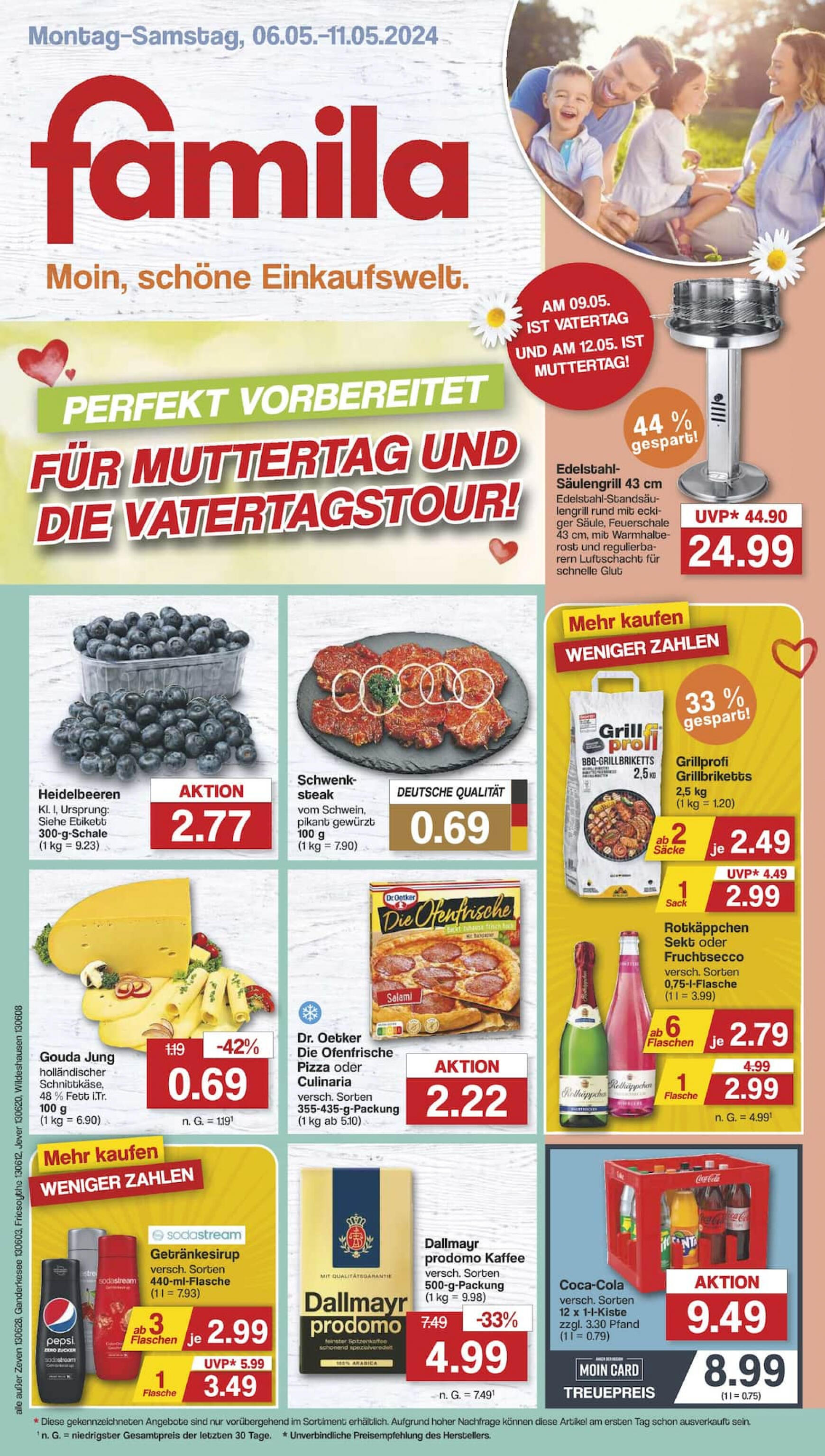famila-nordwest - Flyer Famila Nordwest aktuell 06.05. - 11.05. - page: 1