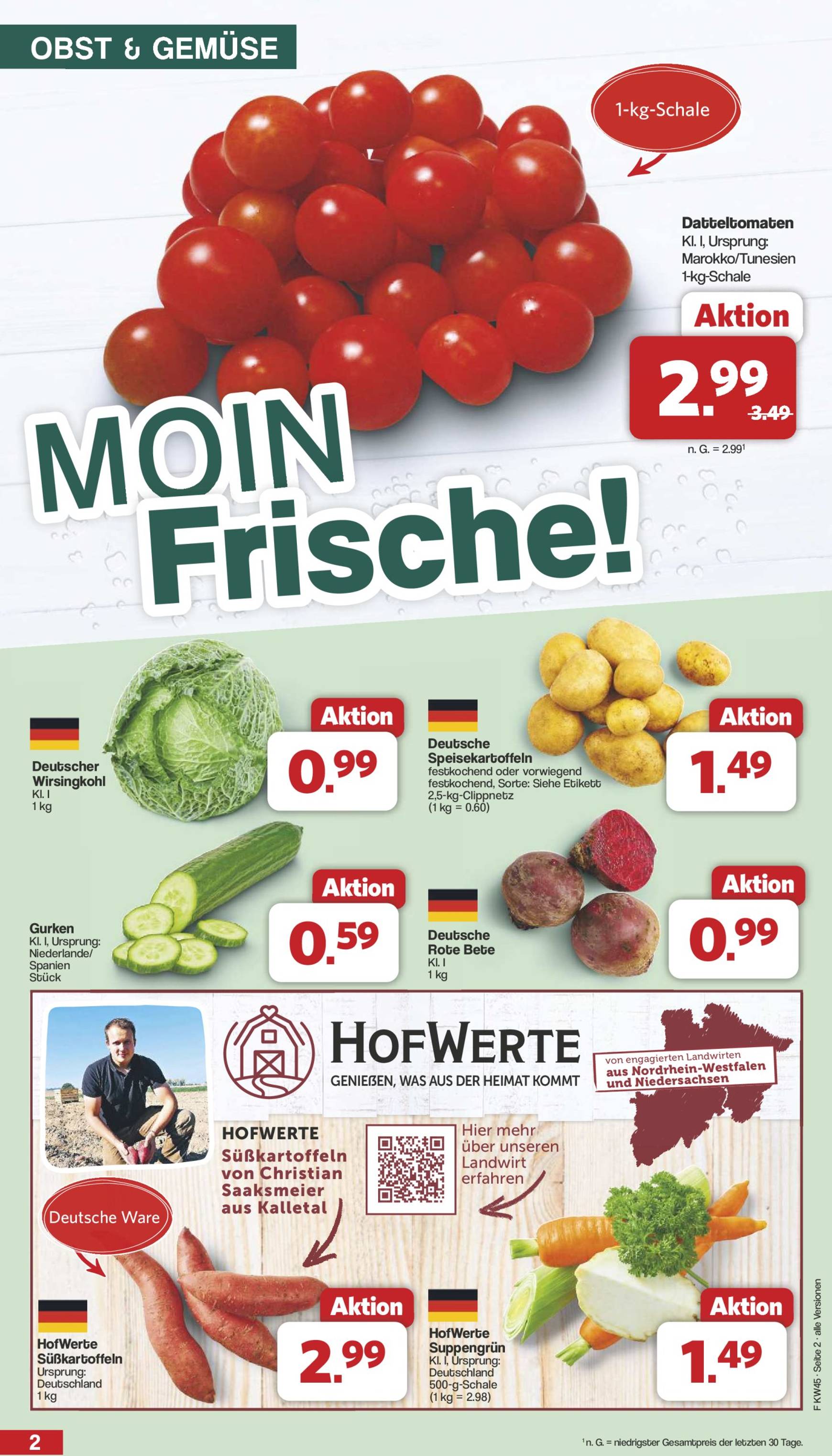 famila-nordwest - Famila Nordwest-Prospekt gültig von 04.11. bis 09.11. - page: 2