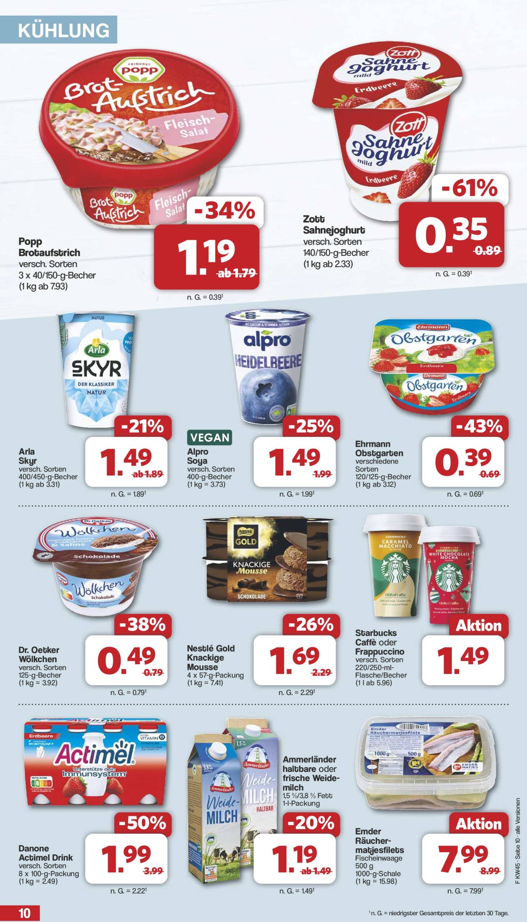 famila-nordwest - Famila Nordwest-Prospekt gültig von 04.11. bis 09.11. - page: 10