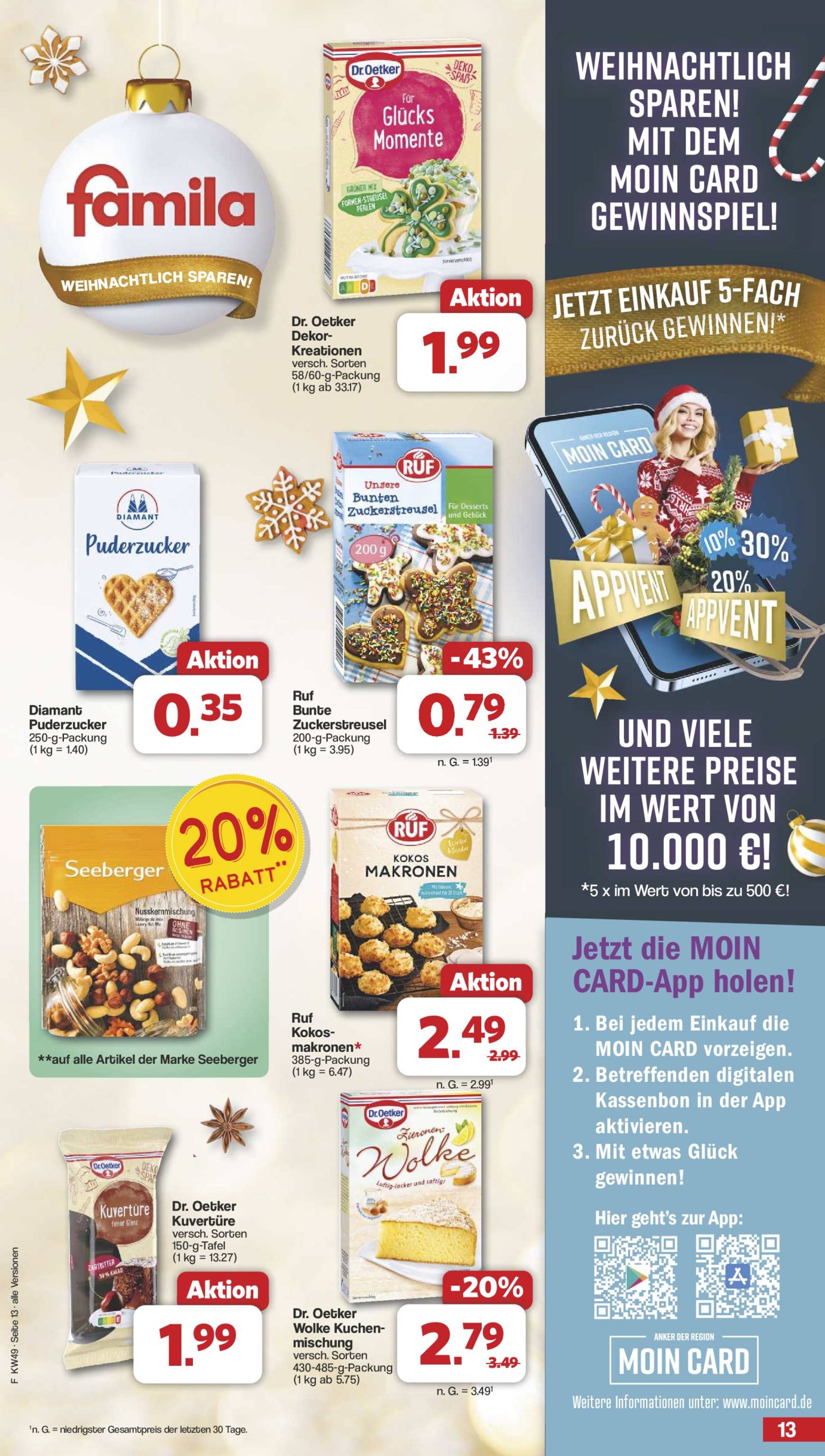 famila-nordwest - Famila Nordwest-Prospekt gültig von 02.12. bis 07.12. - page: 13