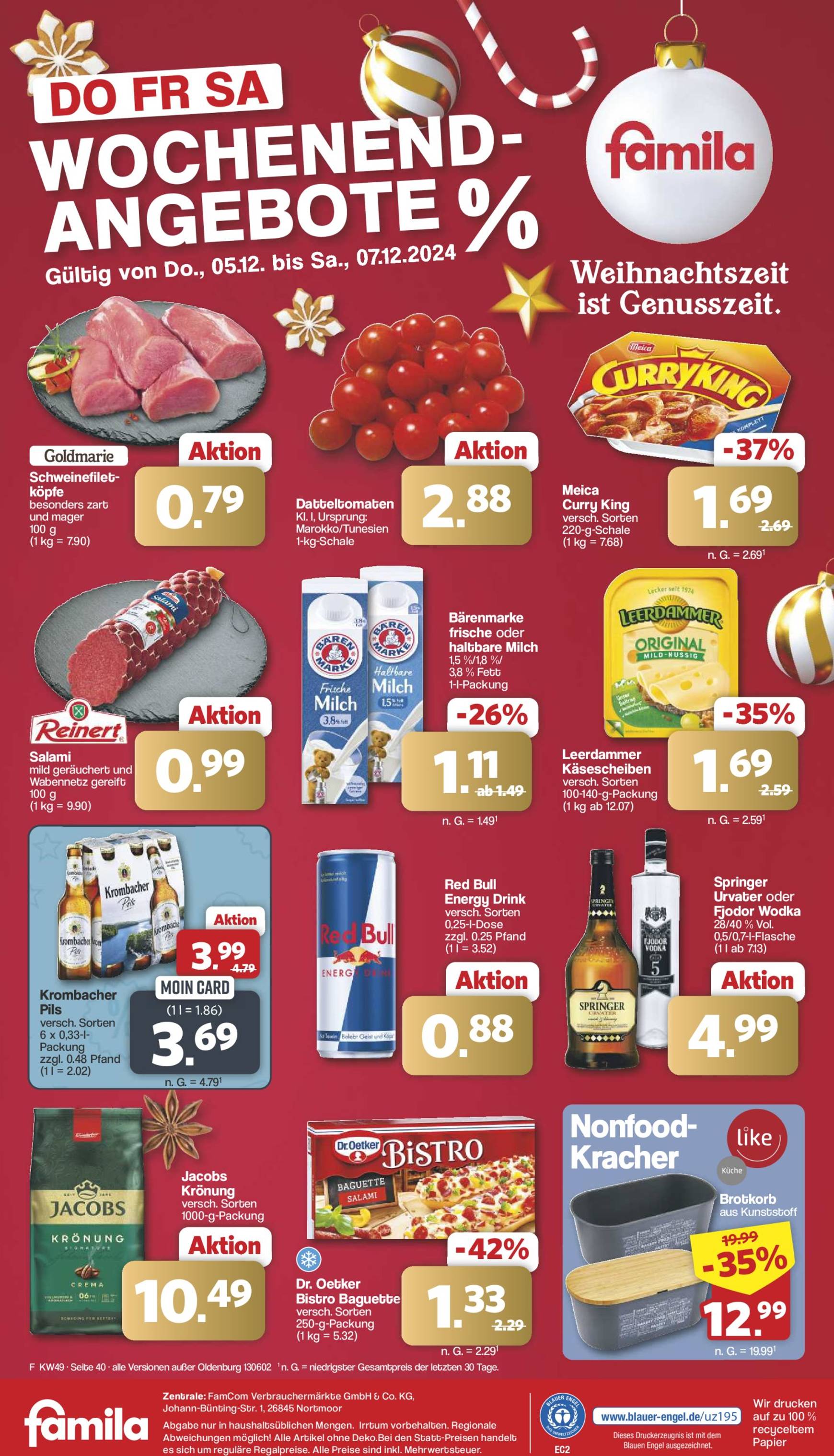 famila-nordwest - Famila Nordwest-Prospekt gültig von 02.12. bis 07.12. - page: 41