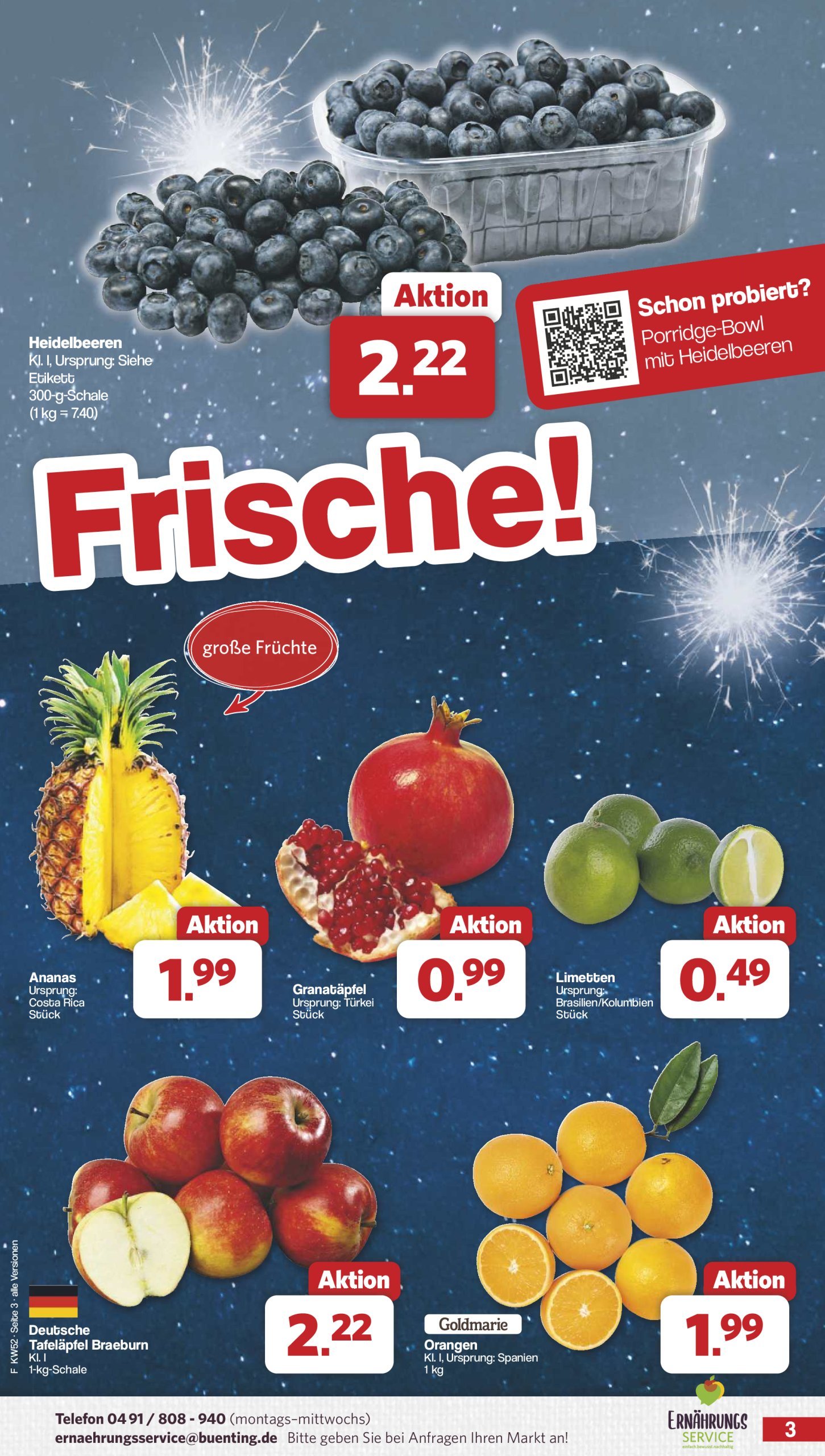 famila-nordwest - Famila Nordwest-Prospekt gültig von 23.12. bis 31.12. - page: 3