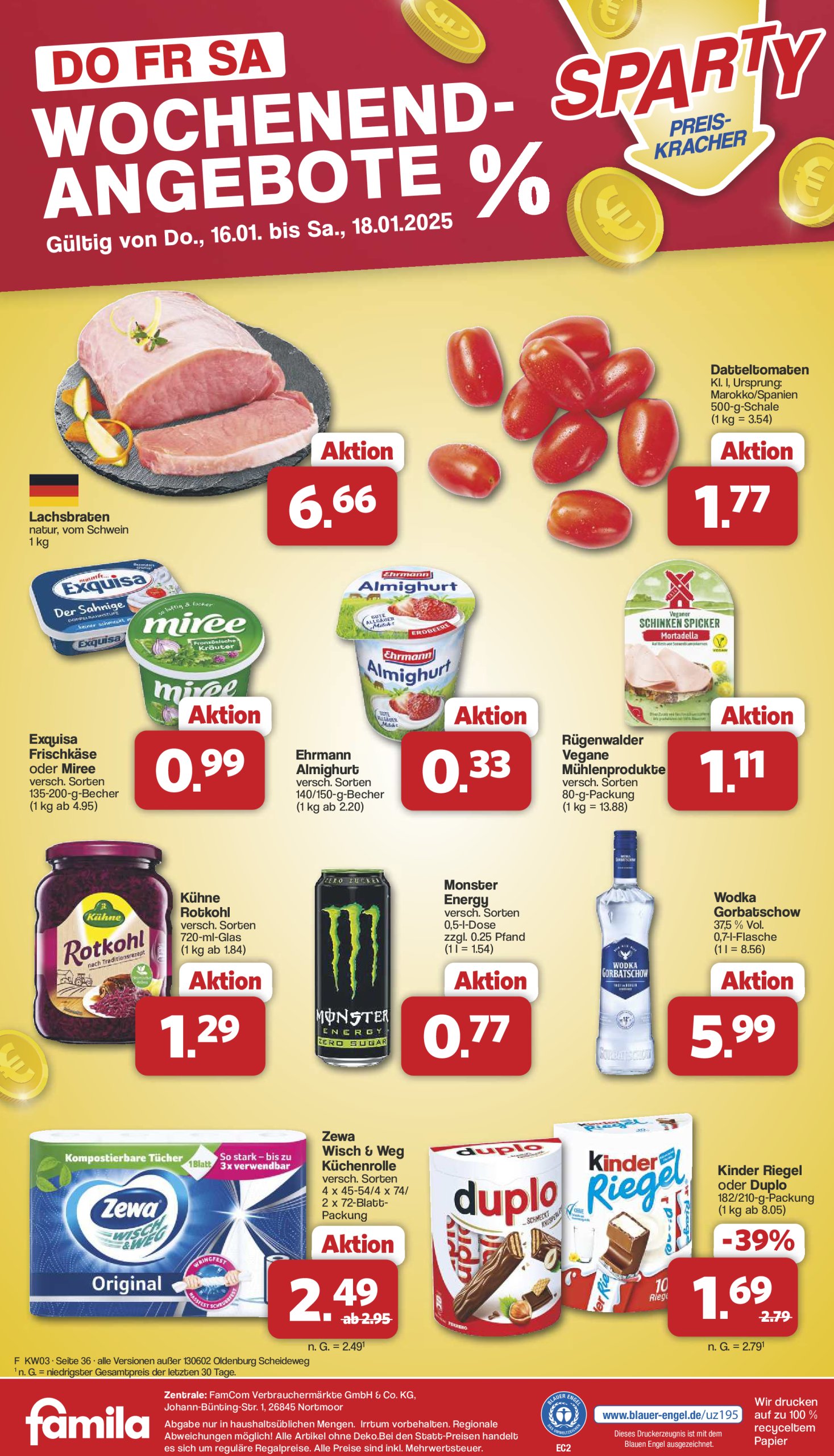 famila-nordwest - Famila Nordwest-Prospekt gültig von 13.01. bis 18.01. - page: 37