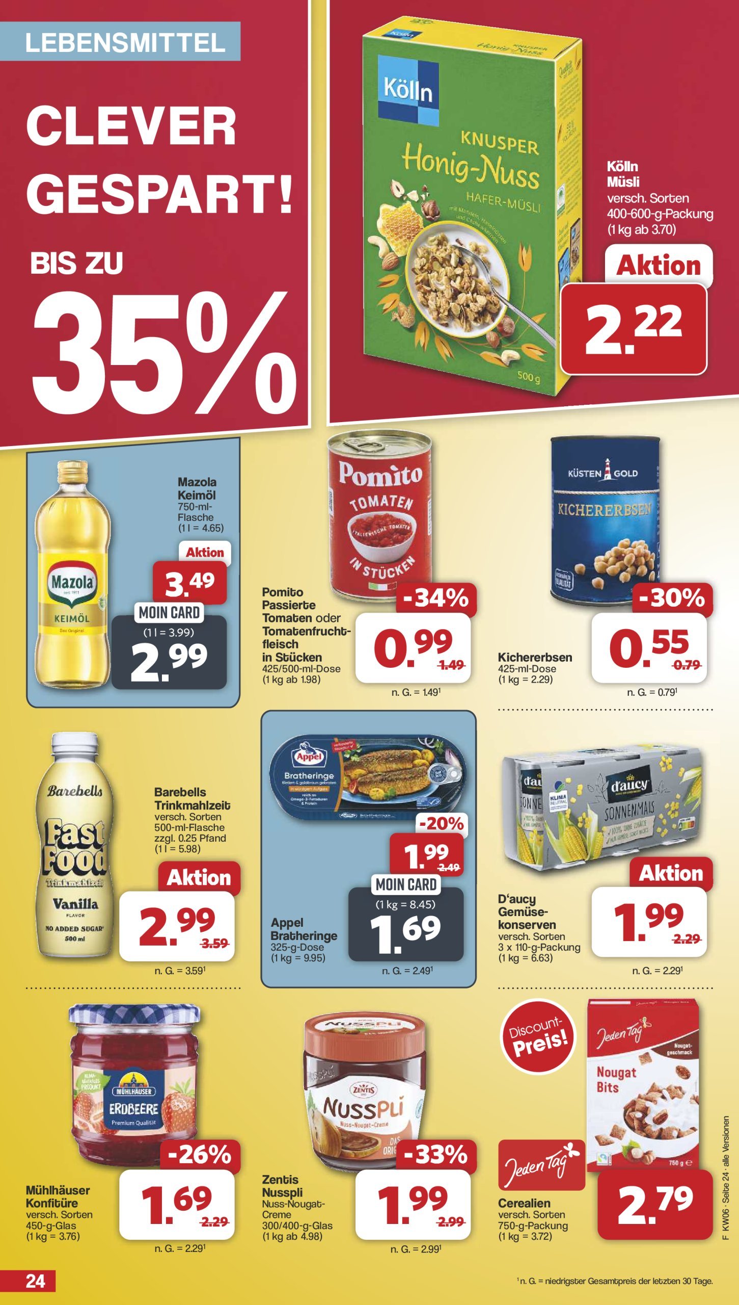 famila-nordwest - Famila Nordwest-Prospekt gültig von 03.02. bis 08.02. - page: 24