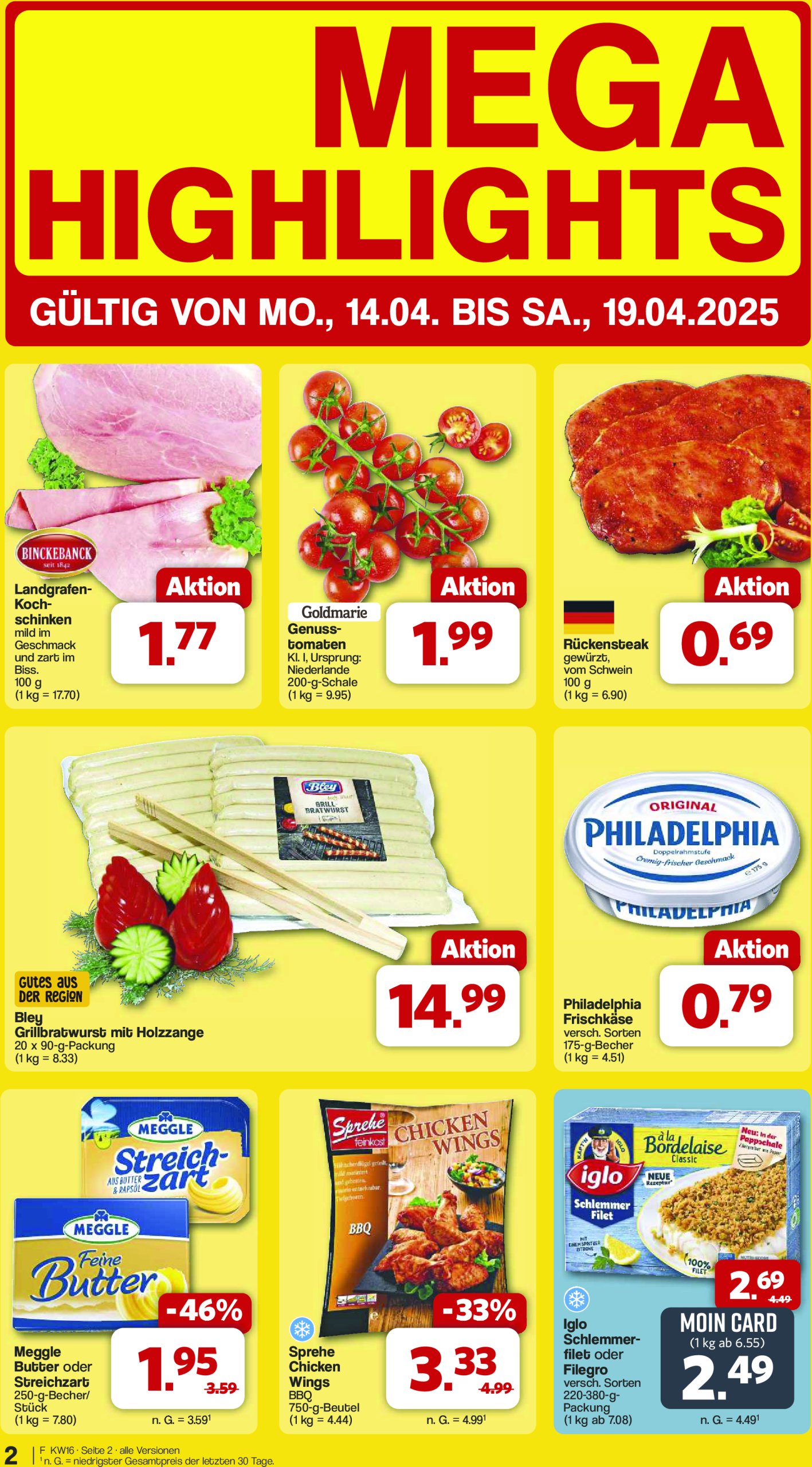 famila-nordwest - Famila Nordwest-Prospekt gültig von 14.04. bis 19.04. - page: 2 famila-nordwest - Famila Nordwest-Prospekt gültig von 14.04. bis 19.04. - page: 2