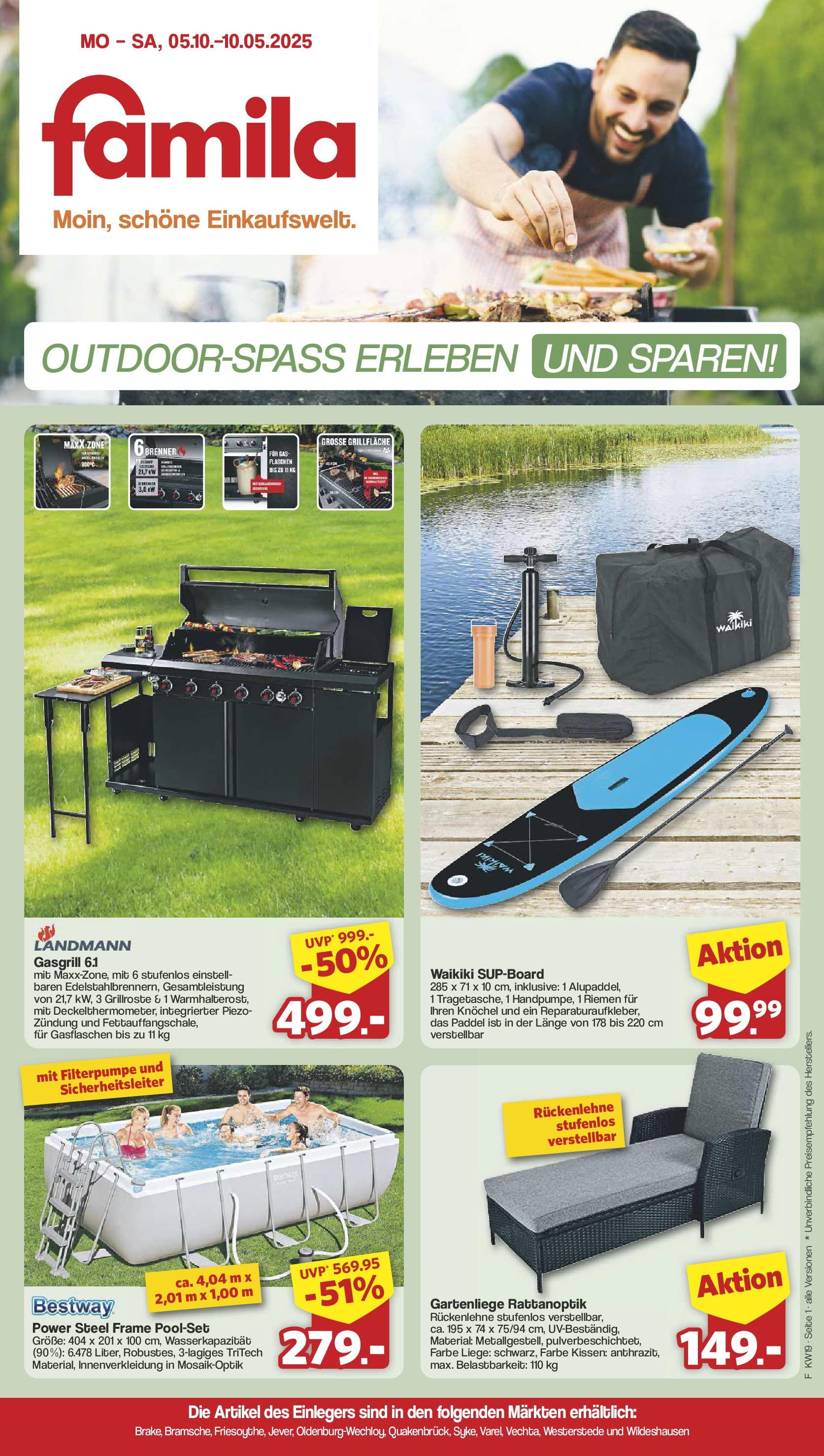 famila-nordwest - Famila Nordwest - Einleger-Prospekt gültig von 05.05. bis 10.05.