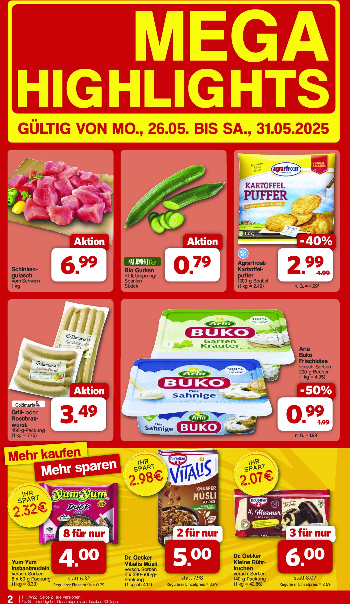 famila-nordwest - Famila Nordwest-Prospekt gültig von 26.05. bis 31.05. - page: 2 famila-nordwest - Famila Nordwest-Prospekt gültig von 26.05. bis 31.05. - page: 2