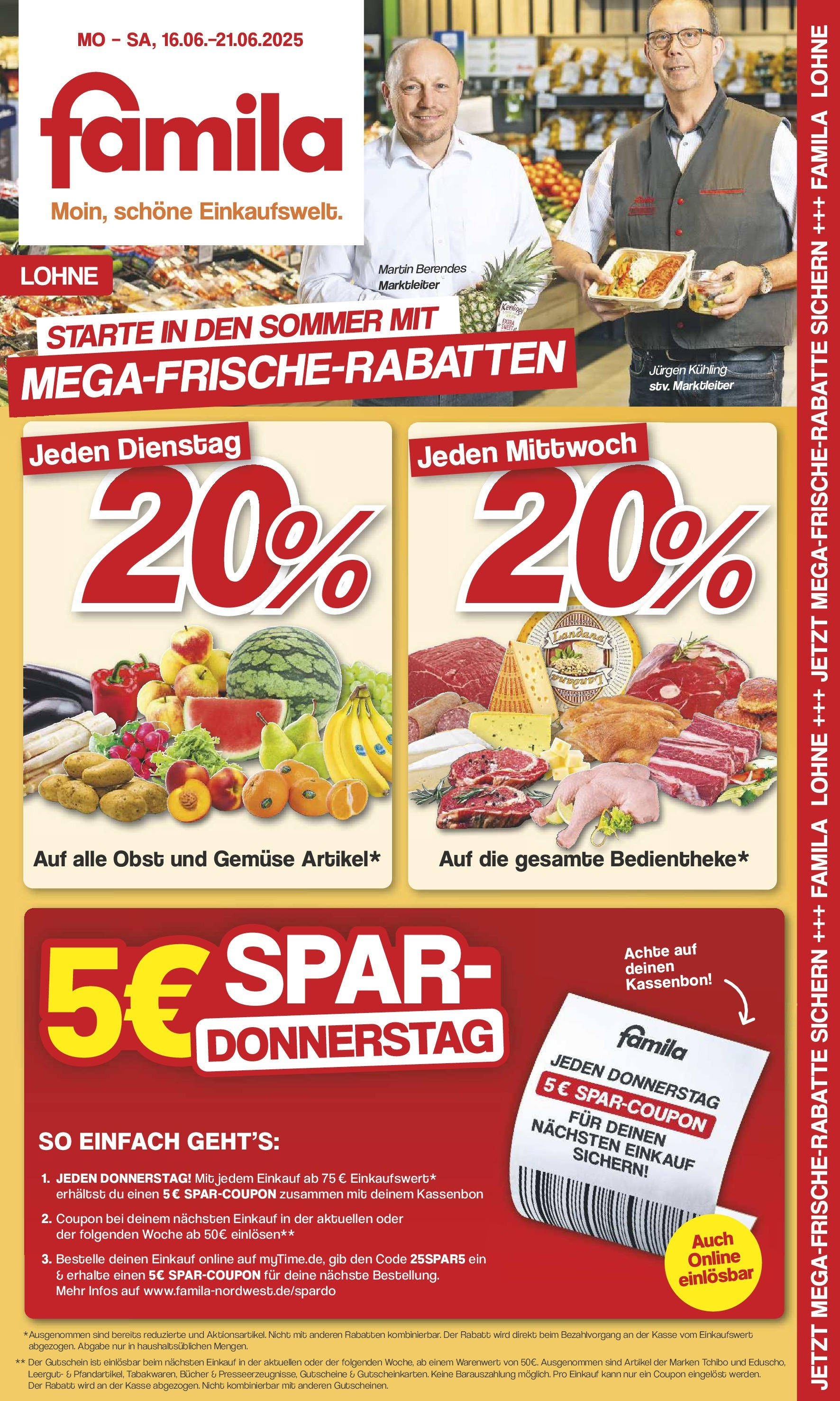 famila-nordwest - Famila Nordwest - Wochenangebote-Prospekt gültig vom 16.06. bis 21.06.