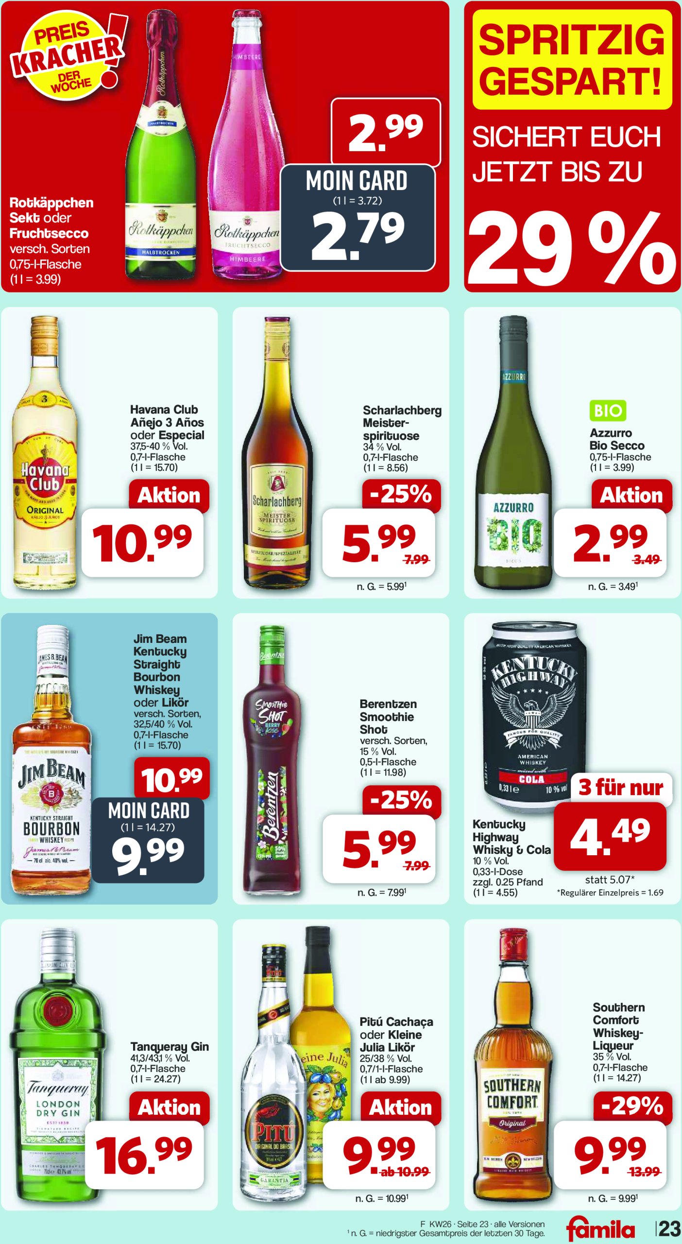 famila-nordwest - Famila Nordwest-Prospekt gültig vom 23.06. bis 28.06. - page: 30 famila-nordwest - Famila Nordwest-Prospekt gültig vom 23.06. bis 28.06. - page: 30