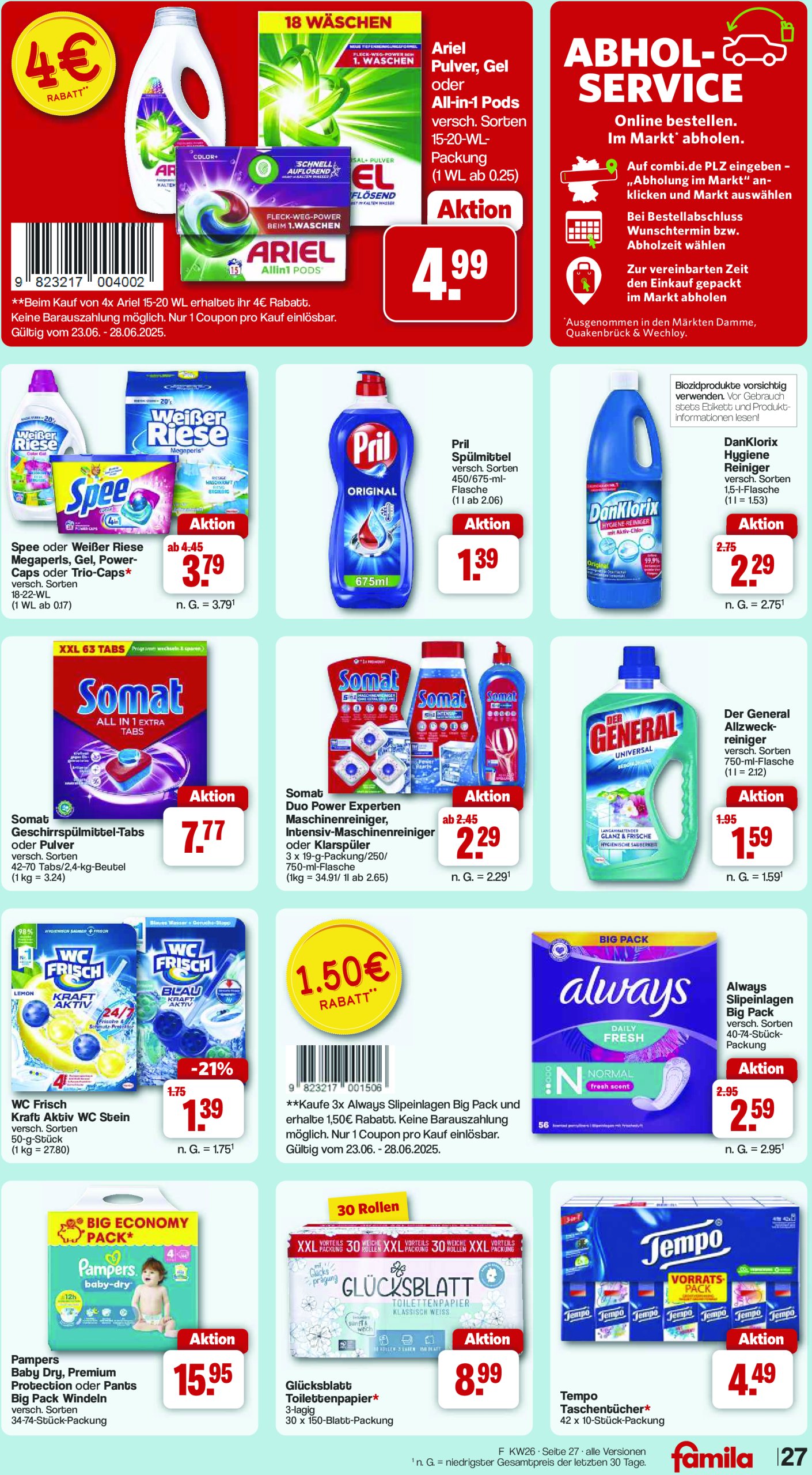 famila-nordwest - Famila Nordwest-Prospekt gültig vom 23.06. bis 28.06. - page: 35 famila-nordwest - Famila Nordwest-Prospekt gültig vom 23.06. bis 28.06. - page: 35