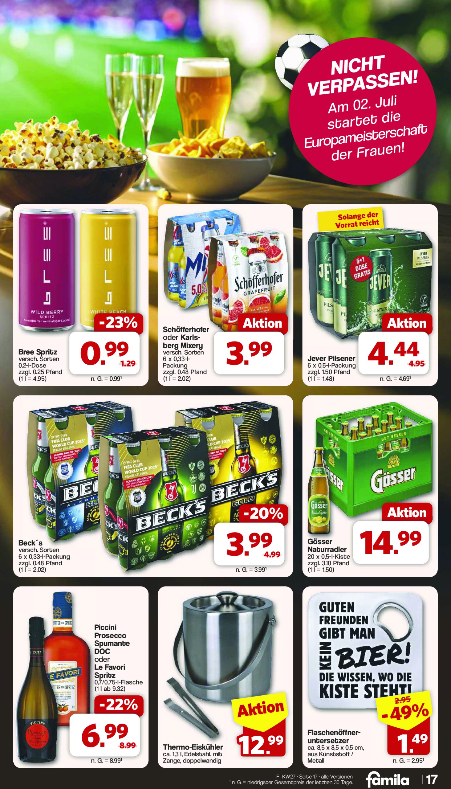 famila-nordwest - Famila Nordwest-Prospekt gültig vom 30.06. bis 05.07. - page: 22