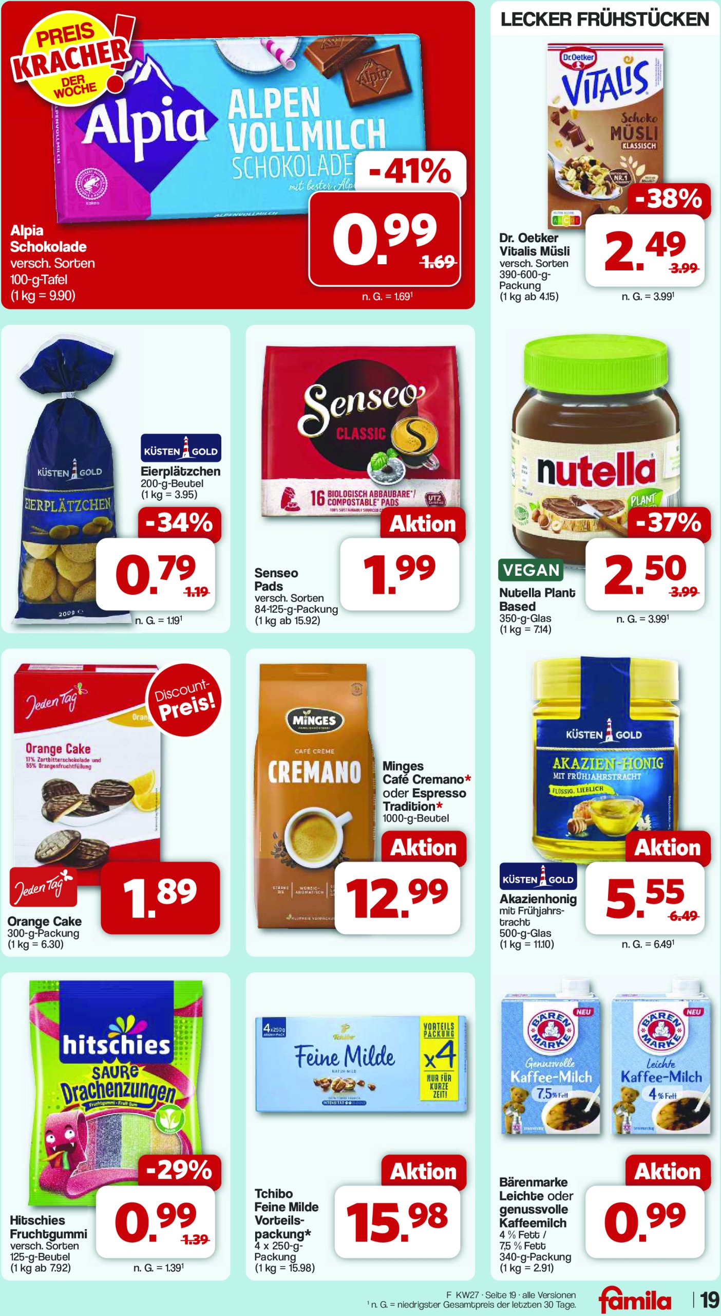 famila-nordwest - Famila Nordwest-Prospekt gültig vom 30.06. bis 05.07. - page: 25
