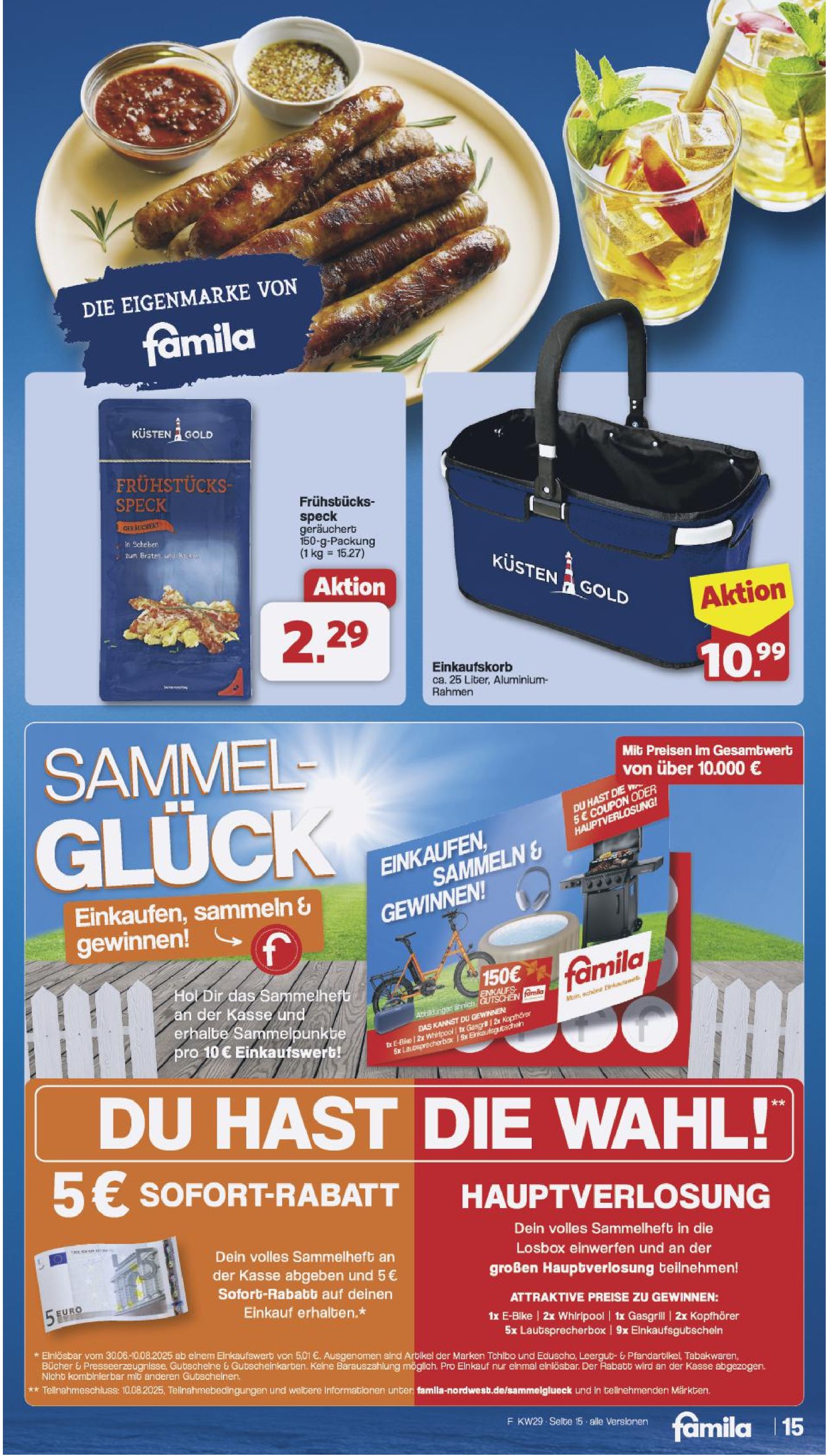 famila-nordwest - Famila Nordwest-Prospekt gültig vom 14.07. bis 19.07. - page: 15