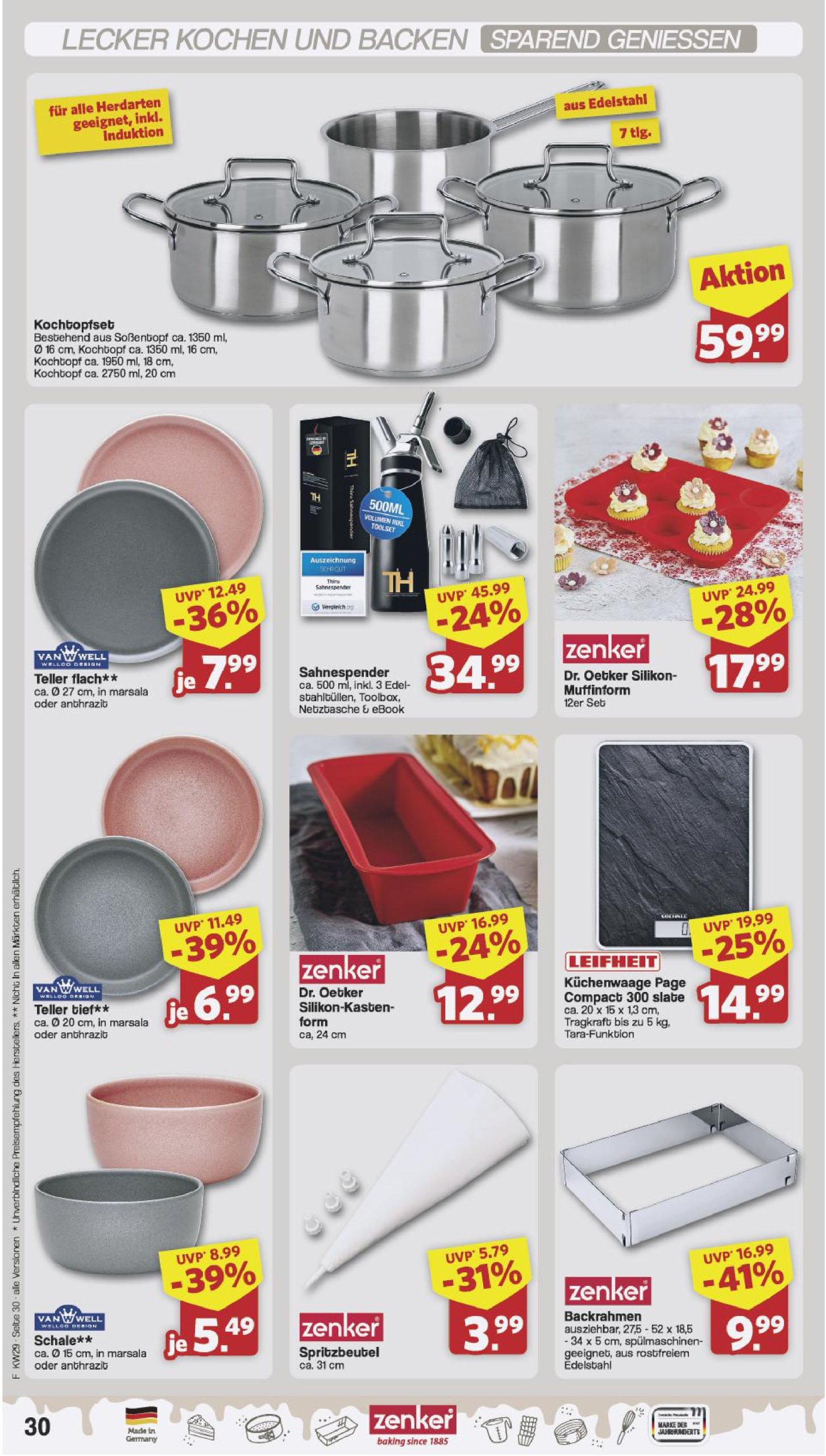 famila-nordwest - Famila Nordwest-Prospekt gültig vom 14.07. bis 19.07. - page: 30