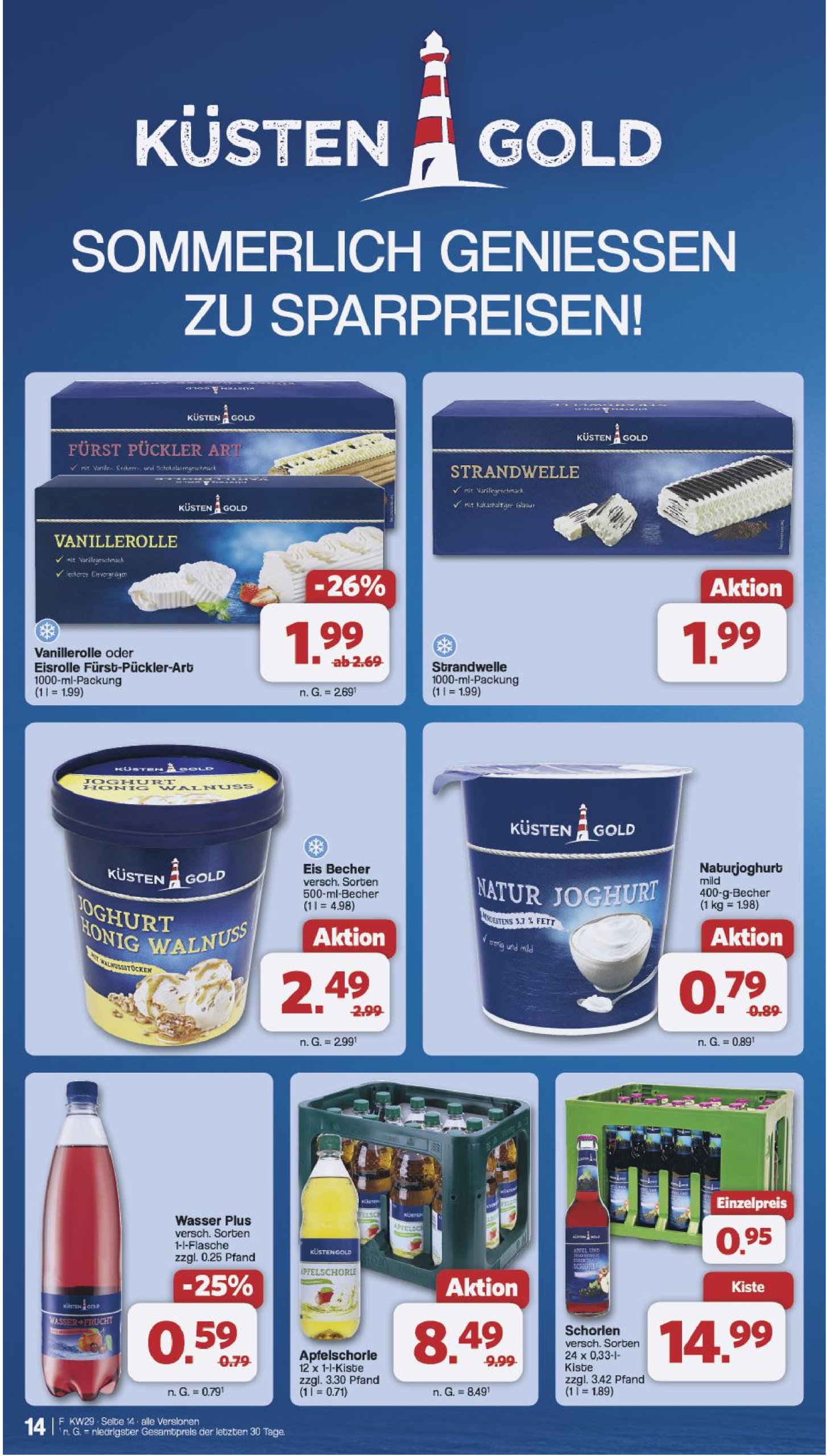 famila-nordwest - Famila Nordwest-Prospekt gültig vom 14.07. bis 19.07. - page: 14
