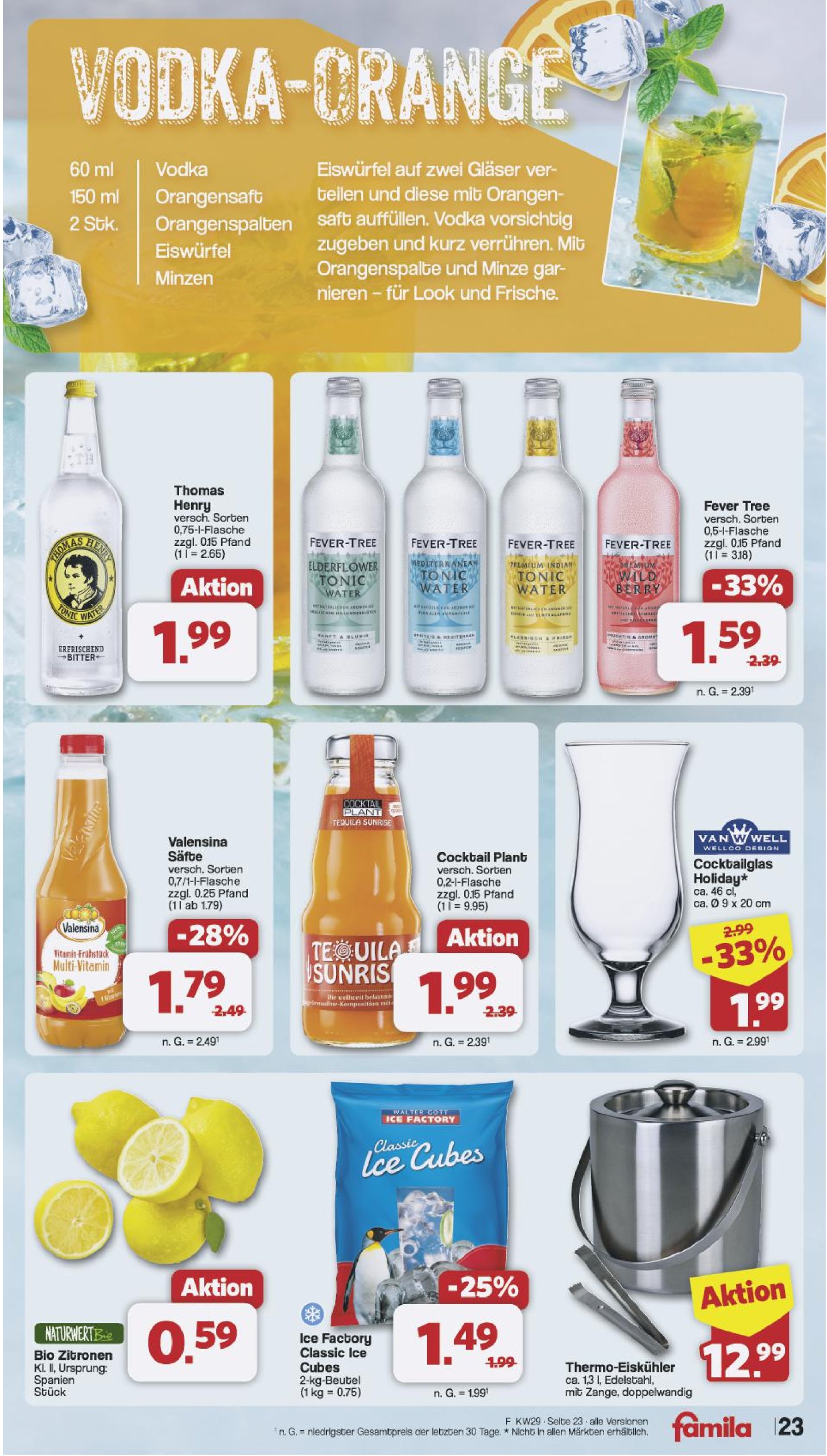 famila-nordwest - Famila Nordwest-Prospekt gültig vom 14.07. bis 19.07. - page: 23