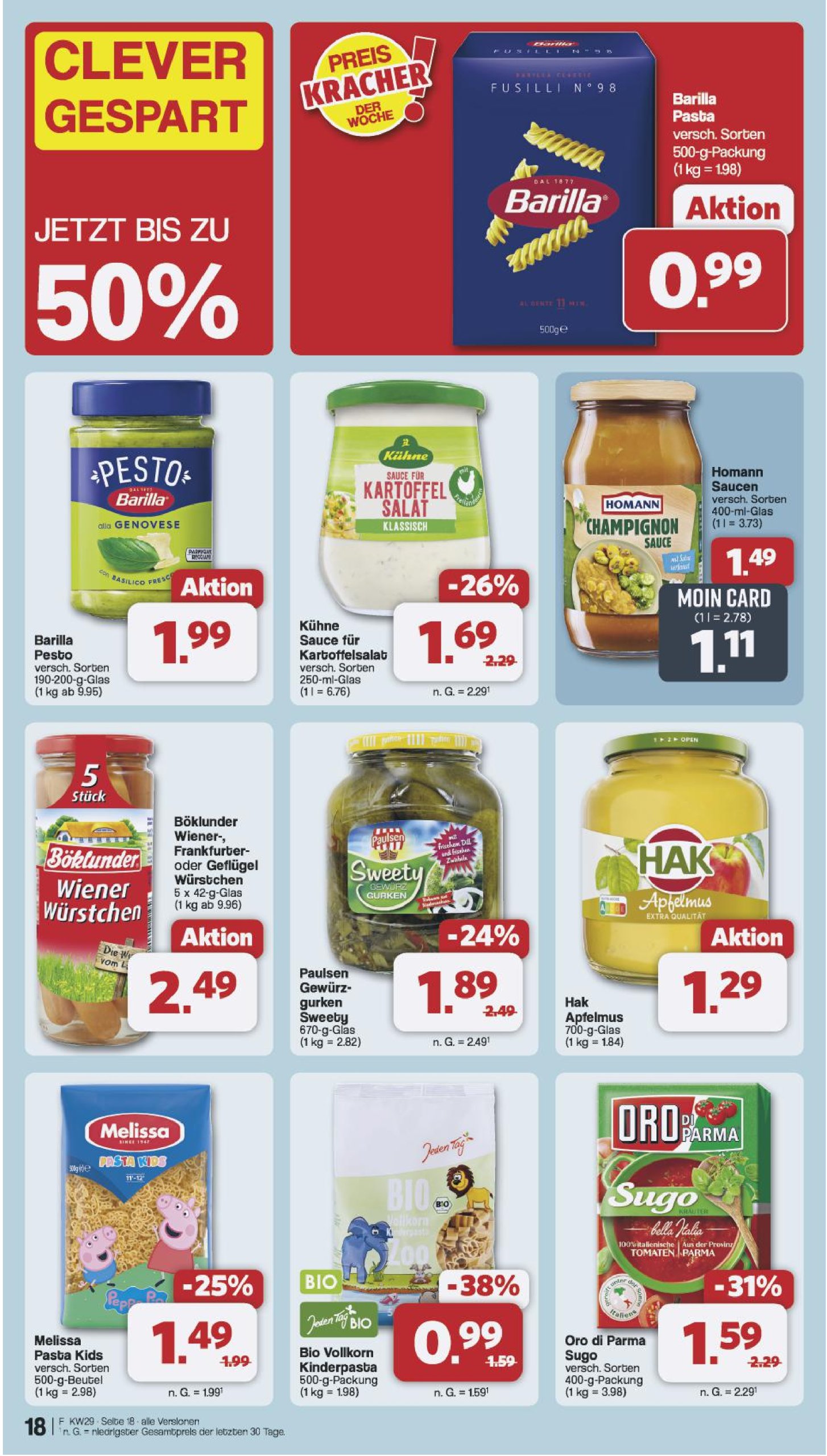 famila-nordwest - Famila Nordwest-Prospekt gültig vom 14.07. bis 19.07. - page: 18