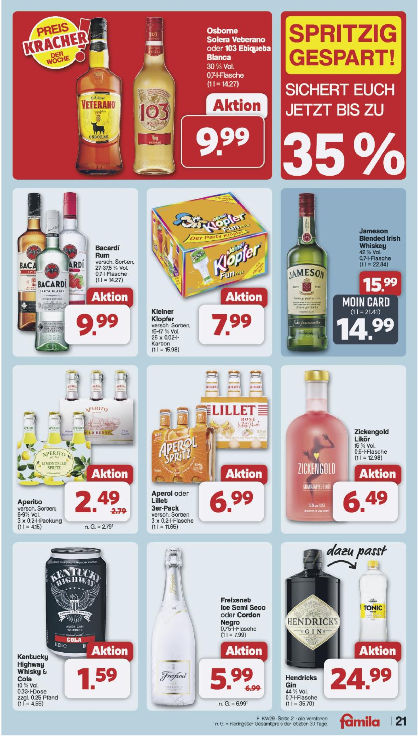 famila-nordwest - Famila Nordwest-Prospekt gültig vom 14.07. bis 19.07. - page: 21