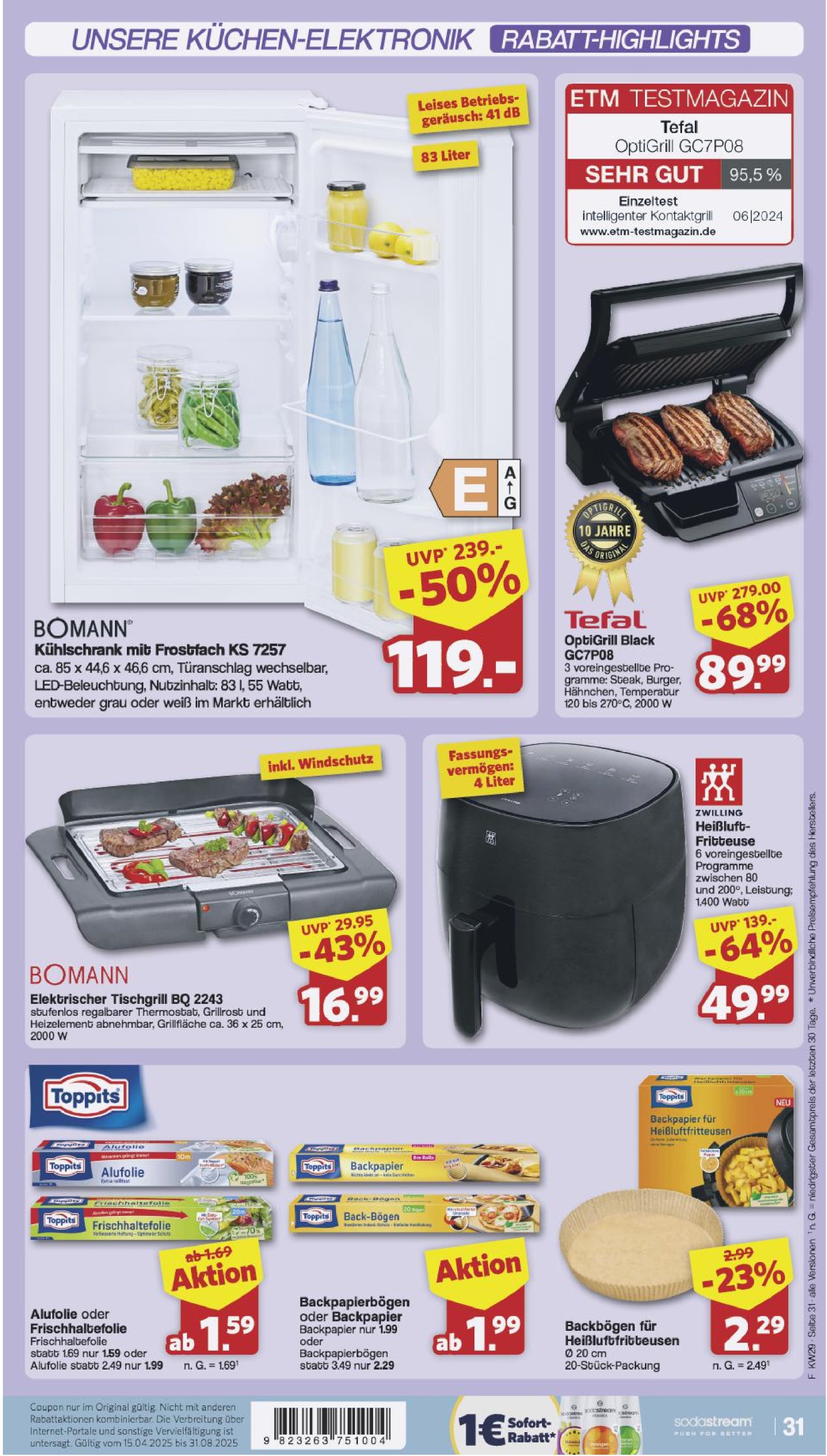 famila-nordwest - Famila Nordwest-Prospekt gültig vom 14.07. bis 19.07. - page: 31