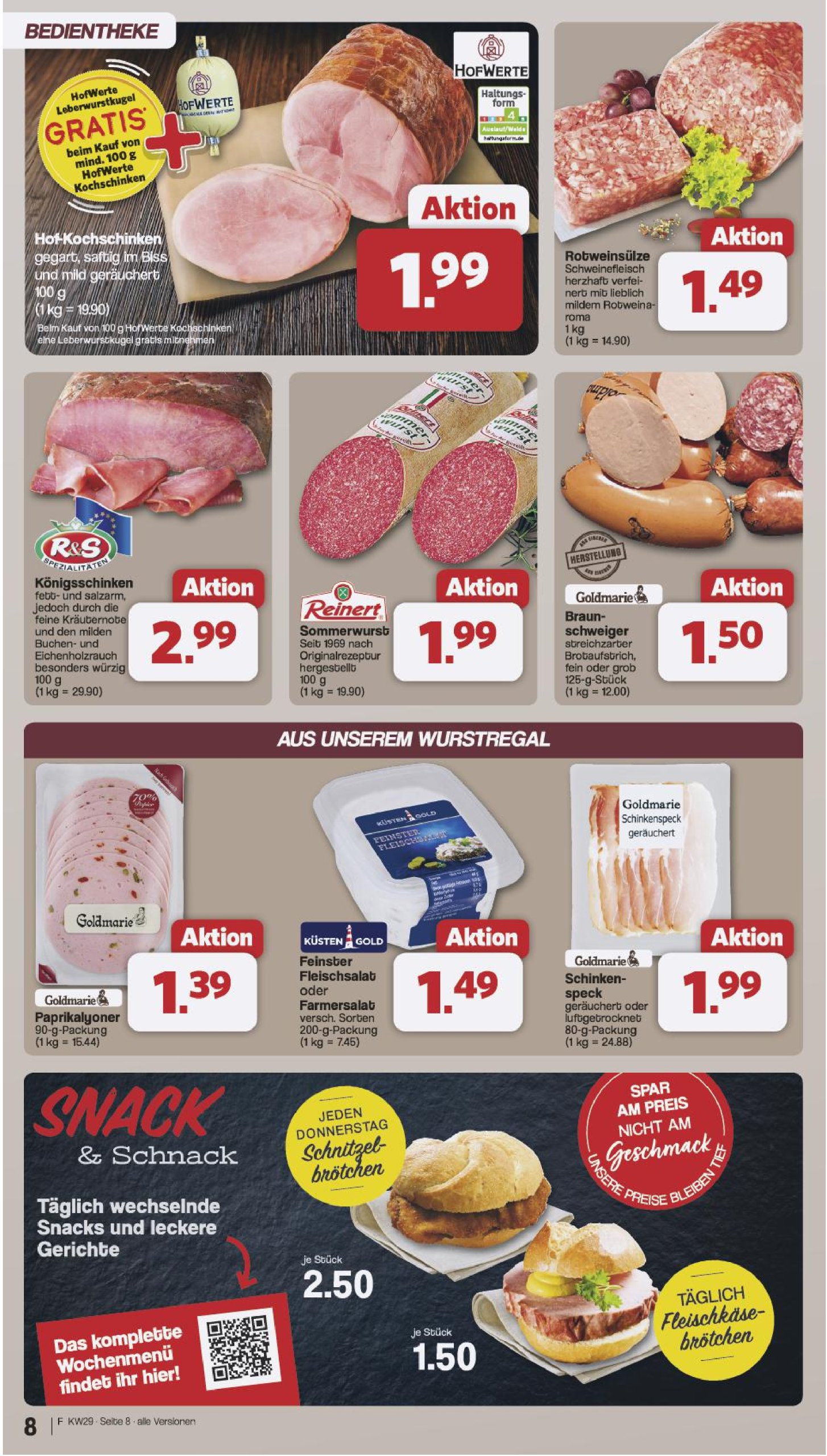 famila-nordwest - Famila Nordwest-Prospekt gültig vom 14.07. bis 19.07. - page: 8