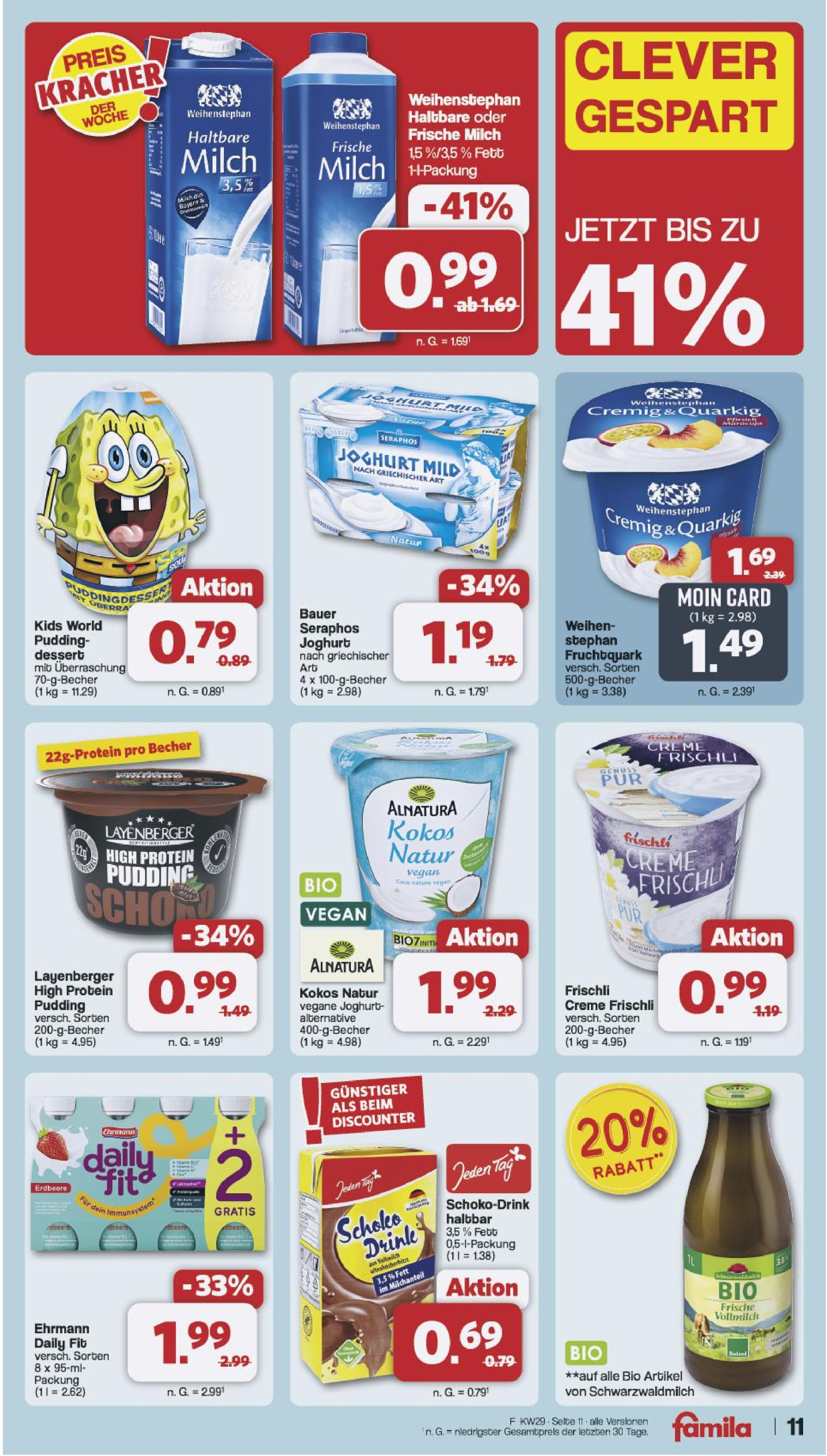 famila-nordwest - Famila Nordwest-Prospekt gültig vom 14.07. bis 19.07. - page: 11