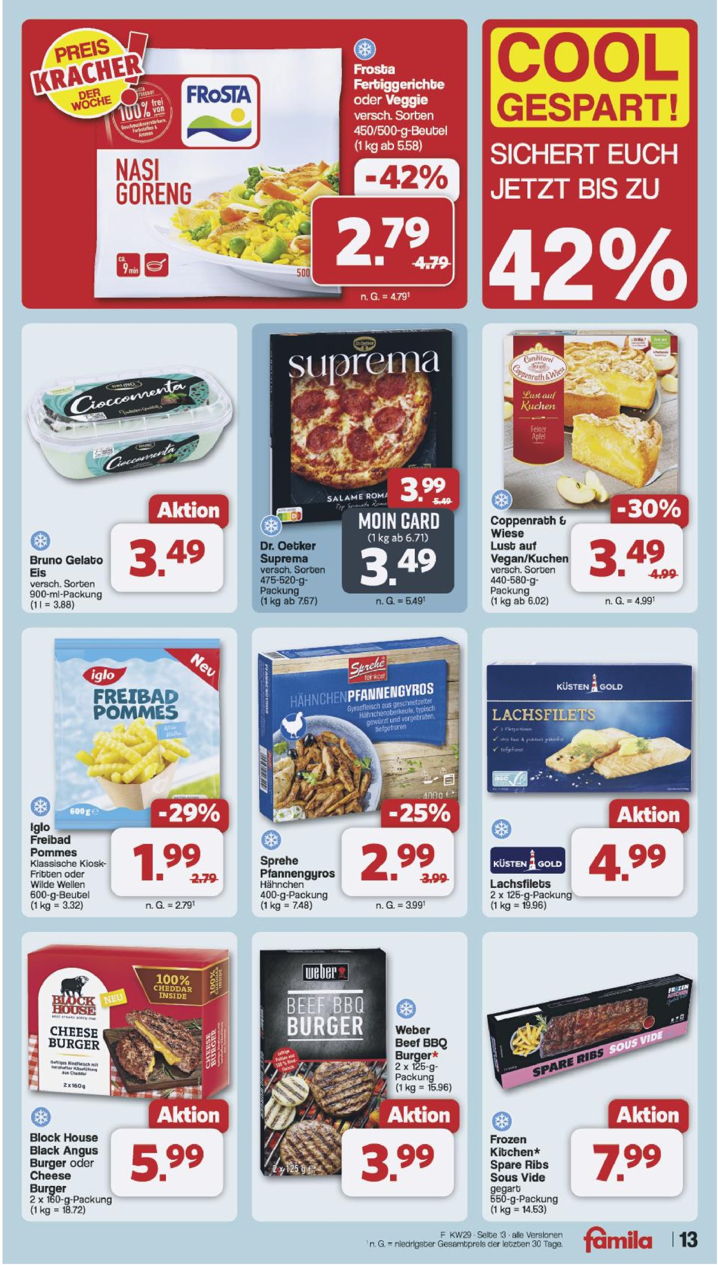 famila-nordwest - Famila Nordwest-Prospekt gültig vom 14.07. bis 19.07. - page: 13