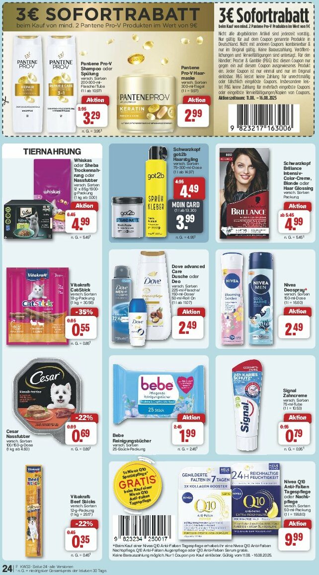 famila-nordwest - Famila Nordwest-Prospekt gültig vom 11.08. bis 16.08. - page: 28