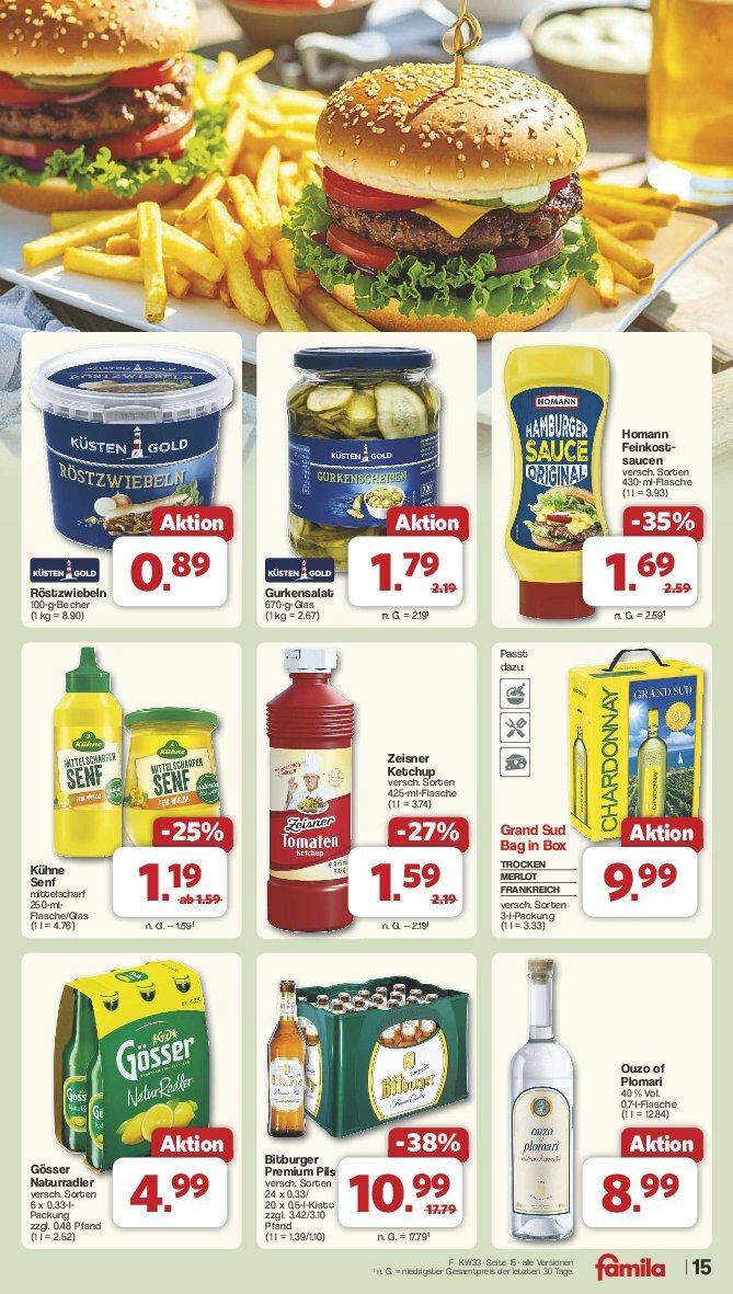 famila-nordwest - Famila Nordwest-Prospekt gültig vom 11.08. bis 16.08. - page: 16