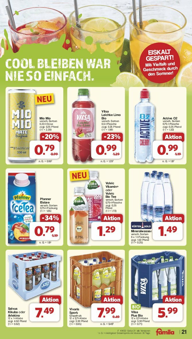famila-nordwest - Famila Nordwest-Prospekt gültig vom 11.08. bis 16.08. - page: 24