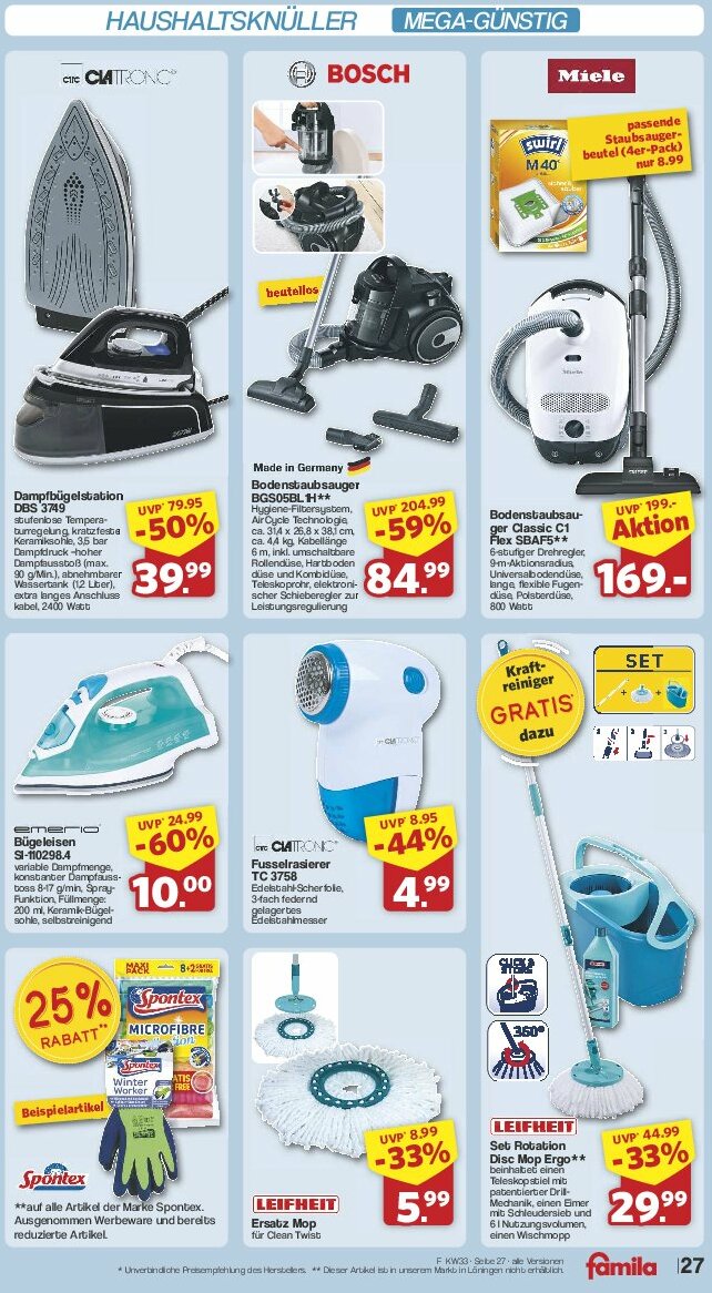 famila-nordwest - Famila Nordwest-Prospekt gültig vom 11.08. bis 16.08. - page: 31