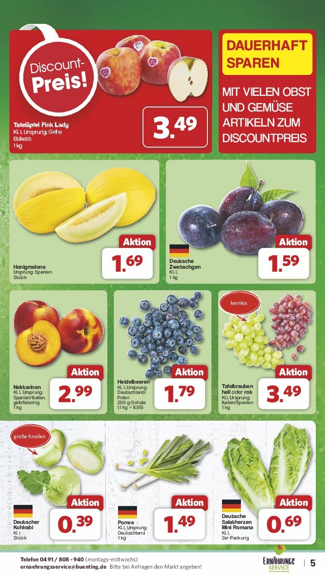 famila-nordwest - Famila Nordwest-Prospekt gültig vom 11.08. bis 16.08. - page: 5
