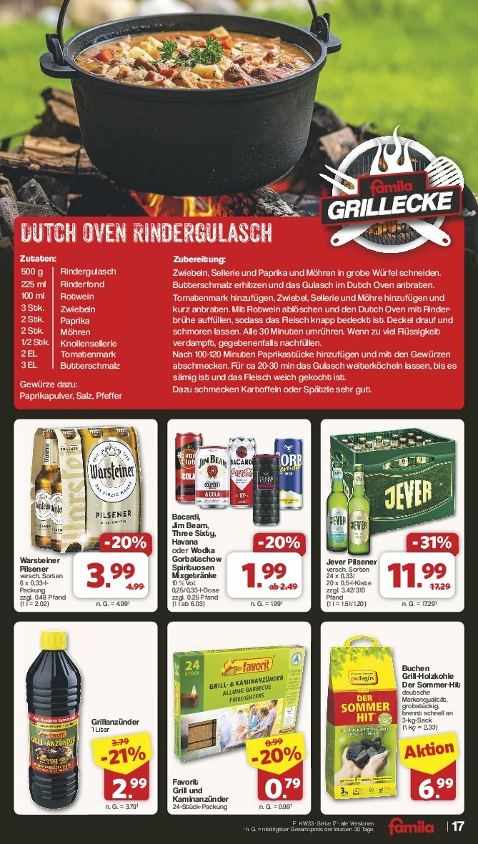 famila-nordwest - Famila Nordwest-Prospekt gültig vom 11.08. bis 16.08. - page: 19