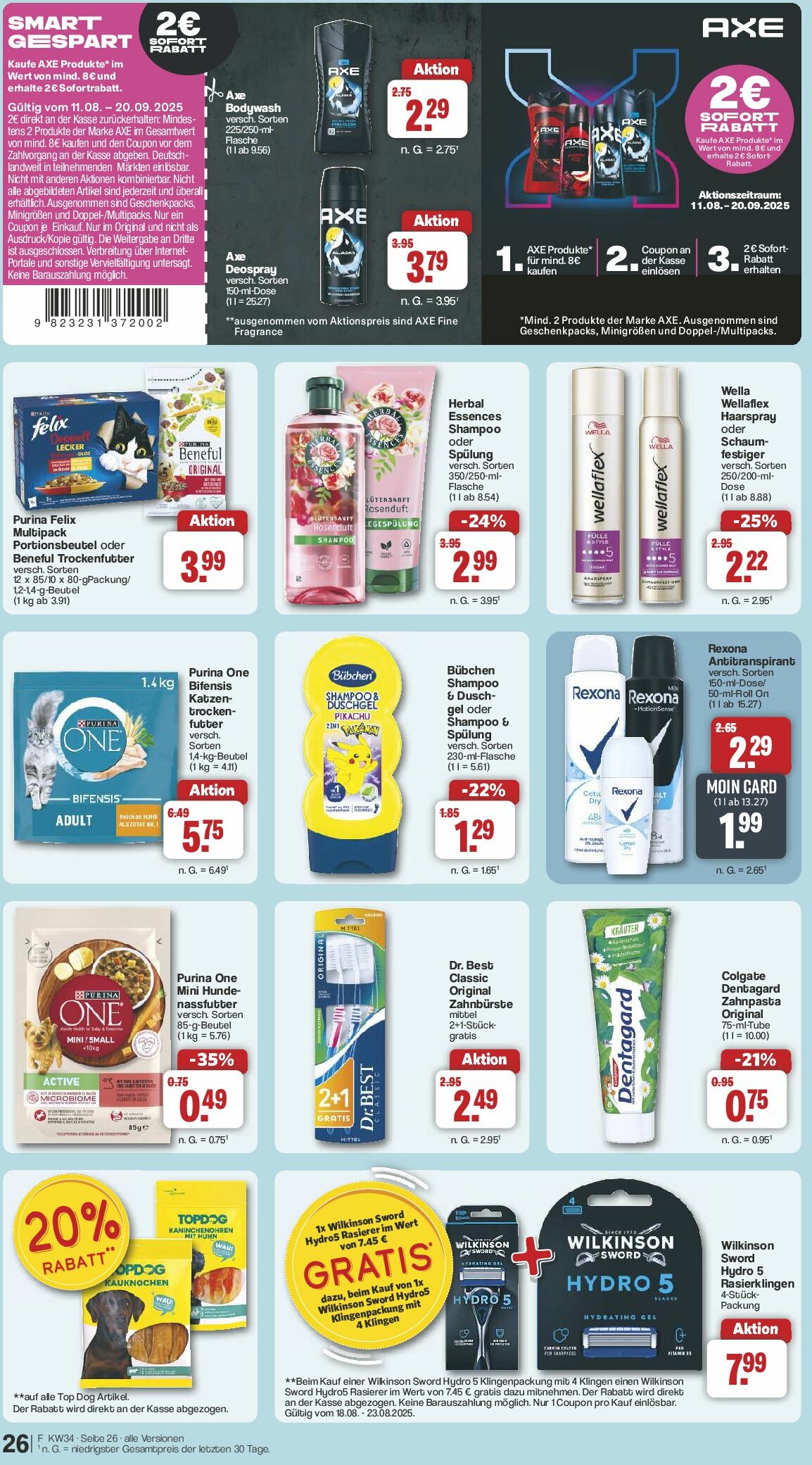 famila-nordwest - Famila Nordwest-Prospekt gültig vom 18.08. bis 23.08. - page: 31