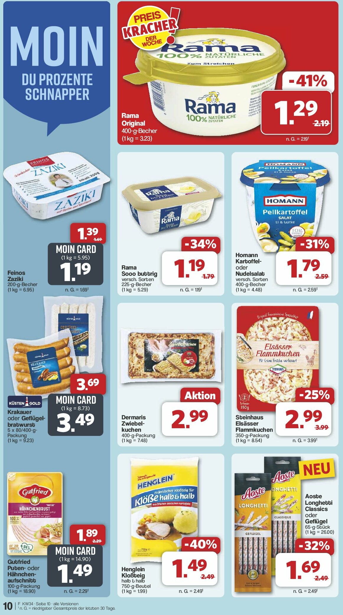 famila-nordwest - Famila Nordwest-Prospekt gültig vom 18.08. bis 23.08. - page: 10