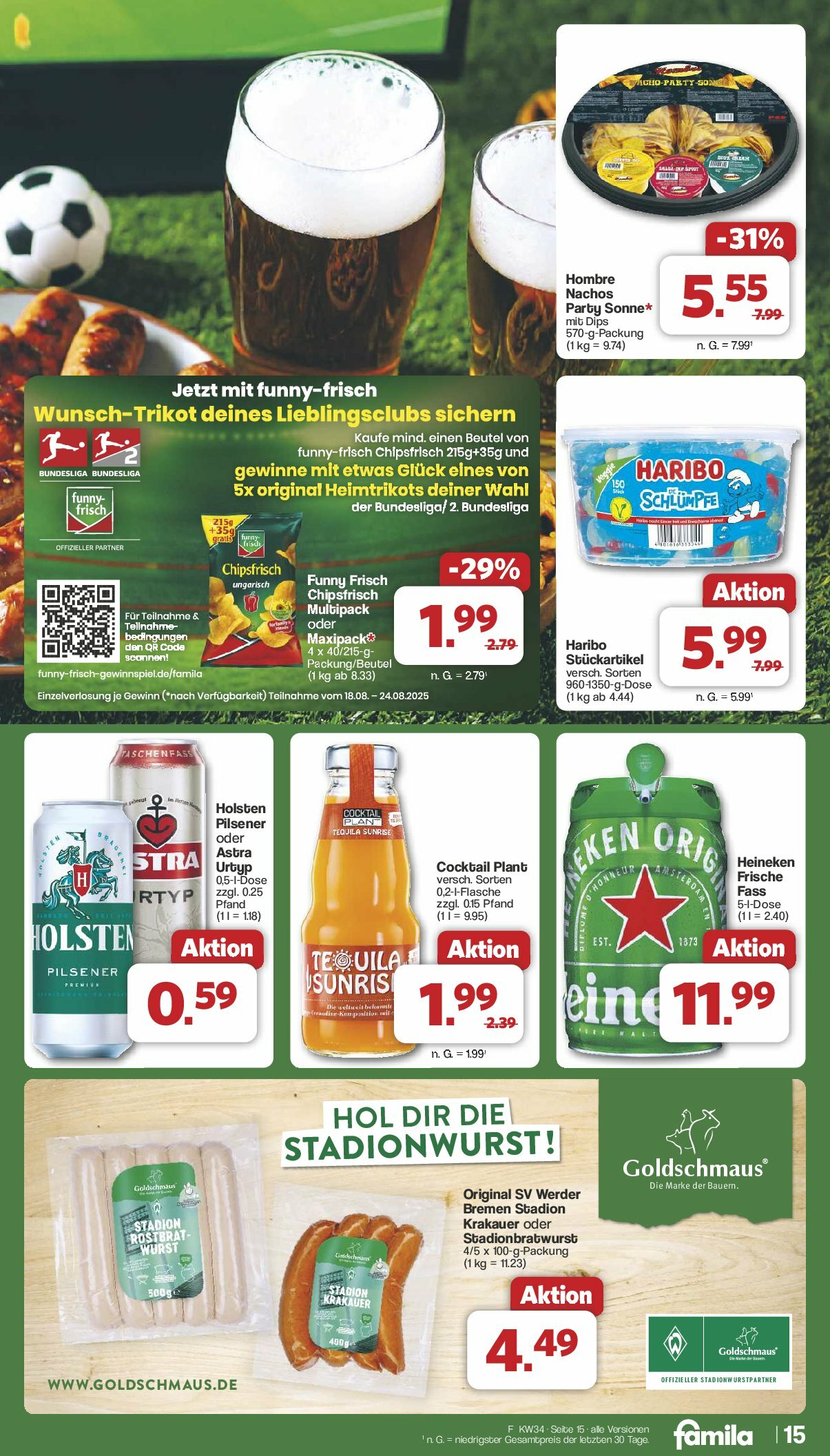 famila-nordwest - Famila Nordwest-Prospekt gültig vom 18.08. bis 23.08. - page: 16