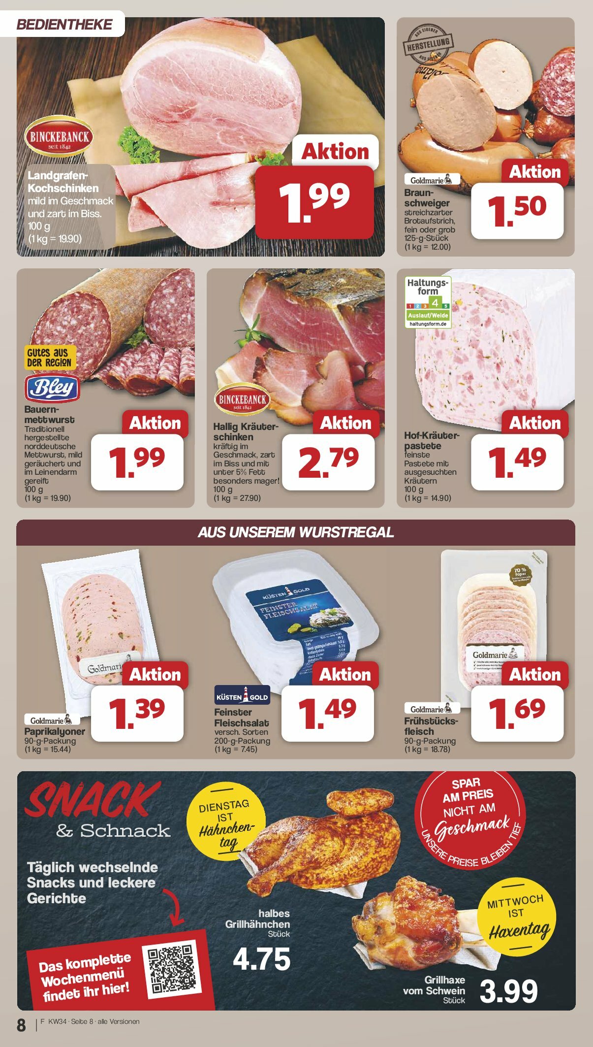 famila-nordwest - Famila Nordwest-Prospekt gültig vom 18.08. bis 23.08. - page: 8