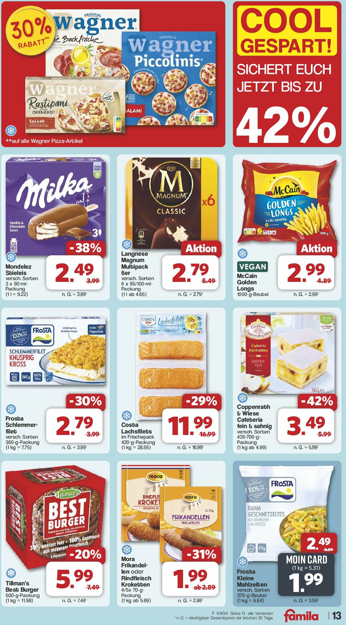 famila-nordwest - Famila Nordwest-Prospekt gültig vom 18.08. bis 23.08. - page: 14