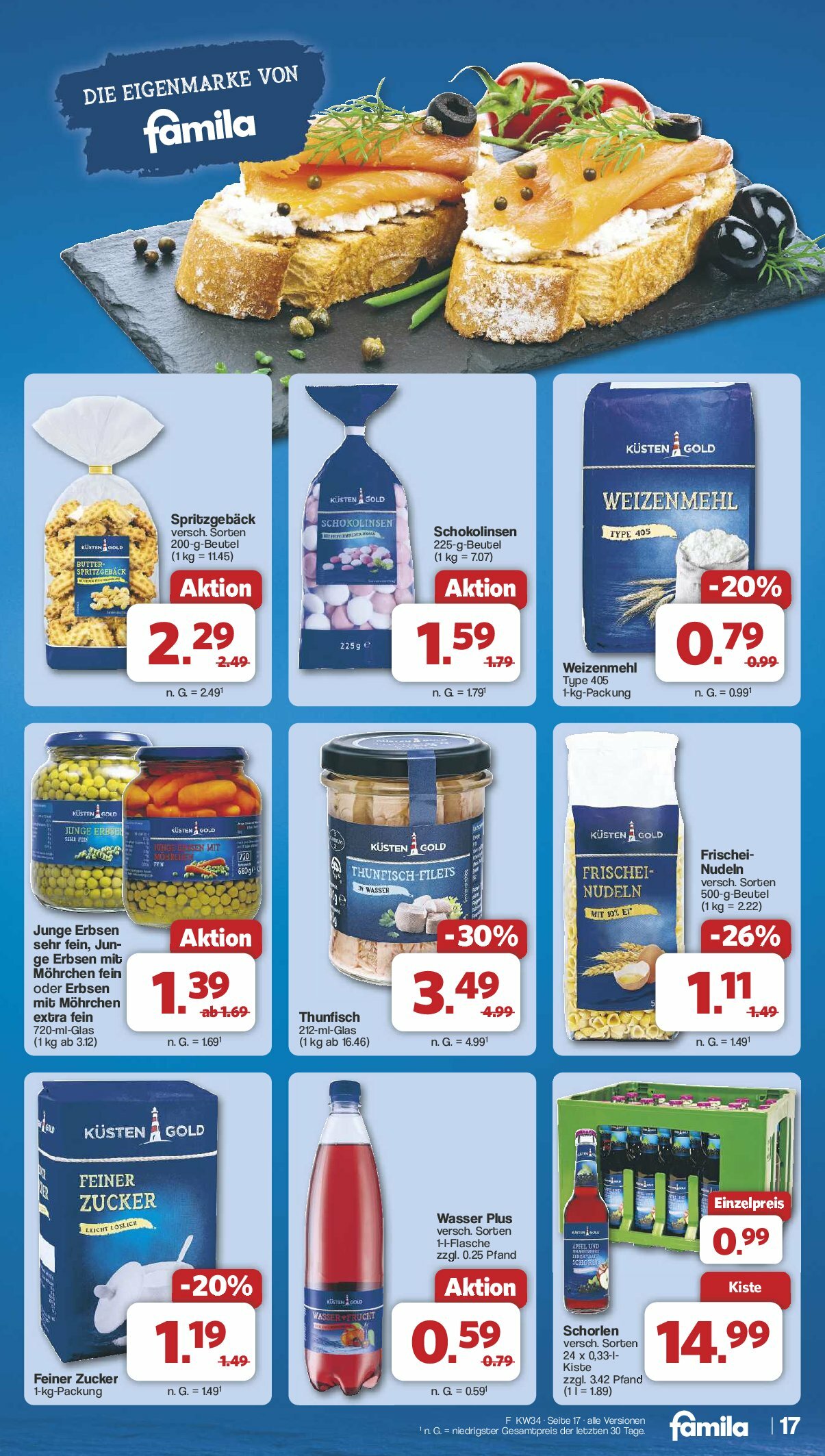 famila-nordwest - Famila Nordwest-Prospekt gültig vom 18.08. bis 23.08. - page: 19