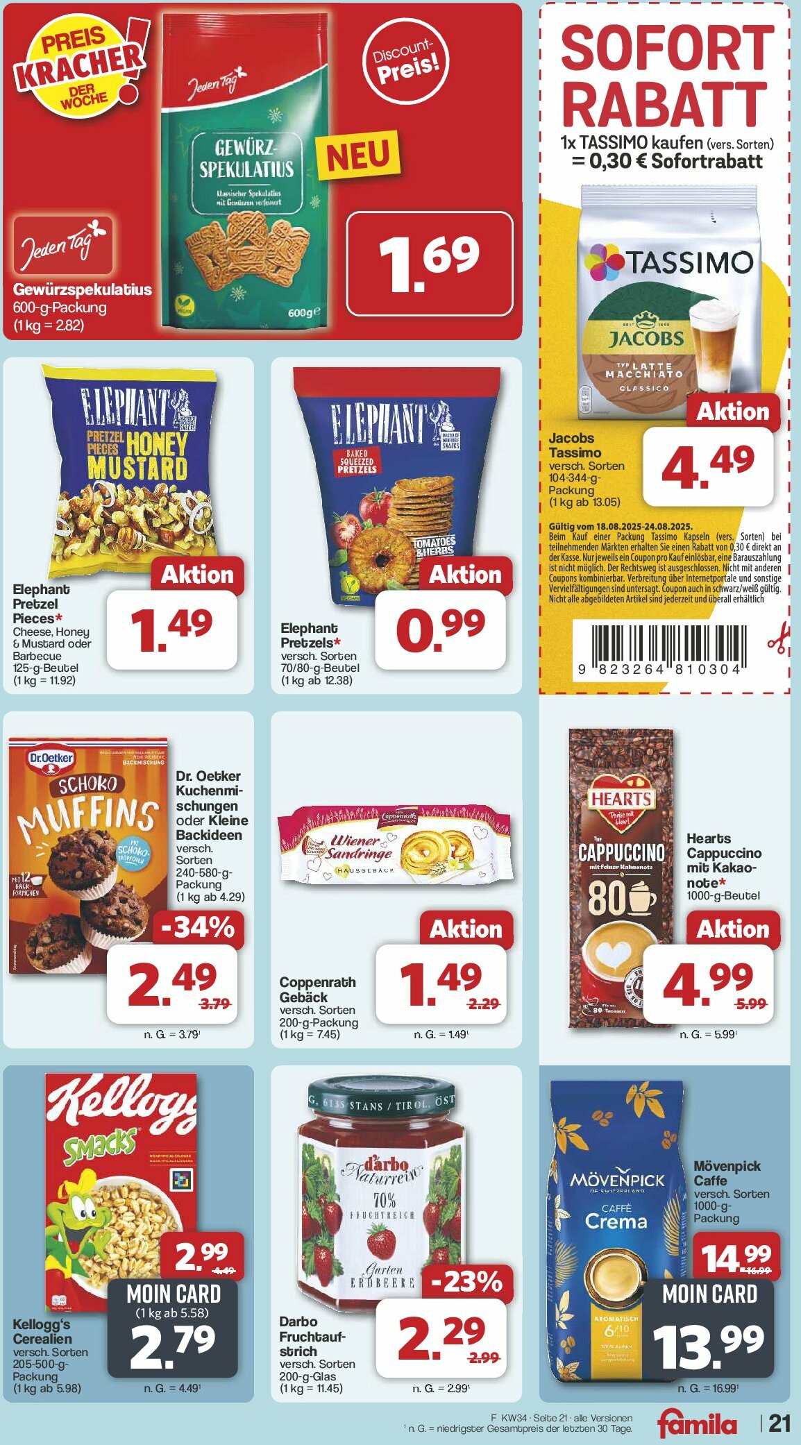famila-nordwest - Famila Nordwest-Prospekt gültig vom 18.08. bis 23.08. - page: 24