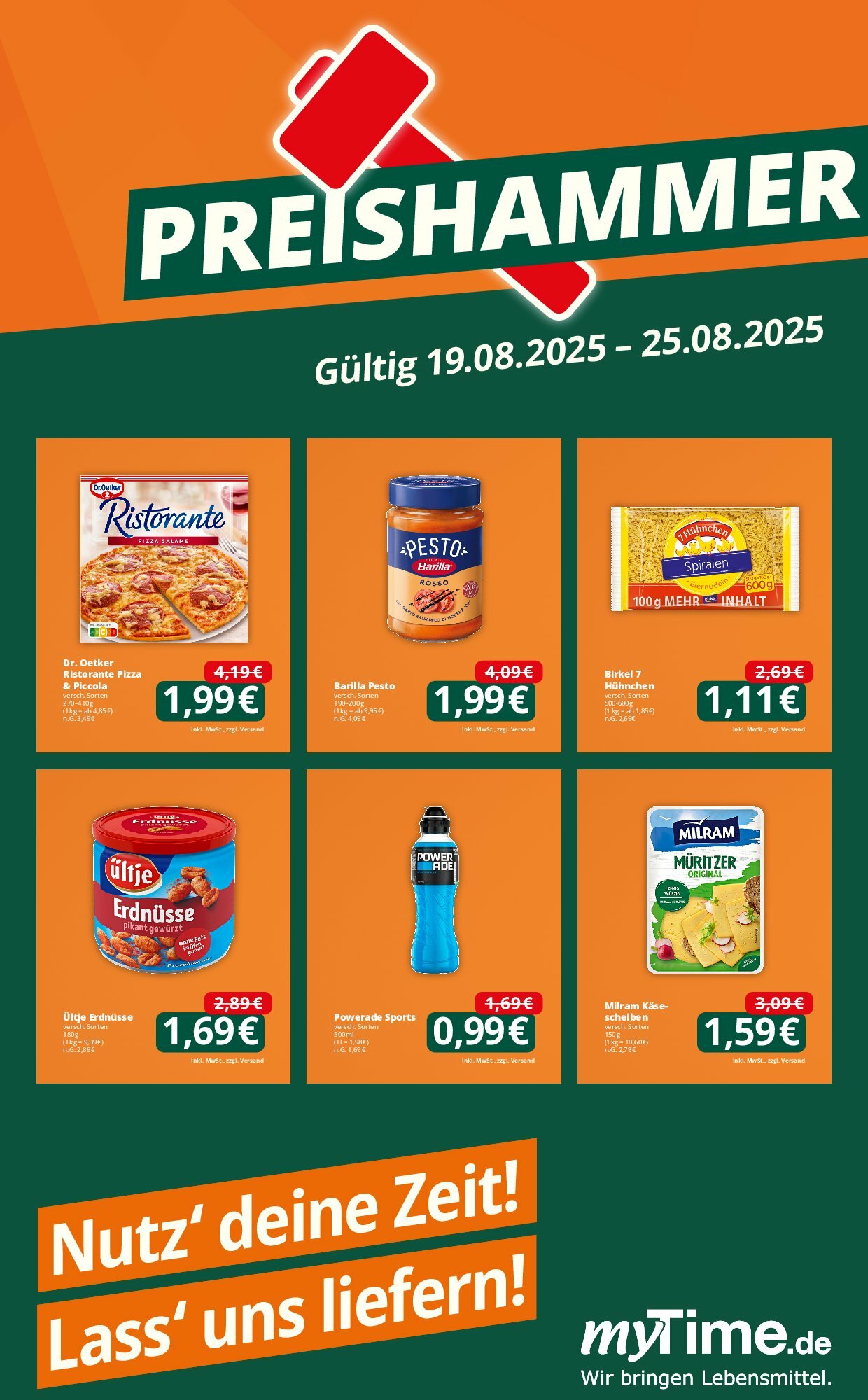 famila-nordwest - Famila Nordwest - Preishammer-Prospekt gültig vom 19.08. bis 25.08.