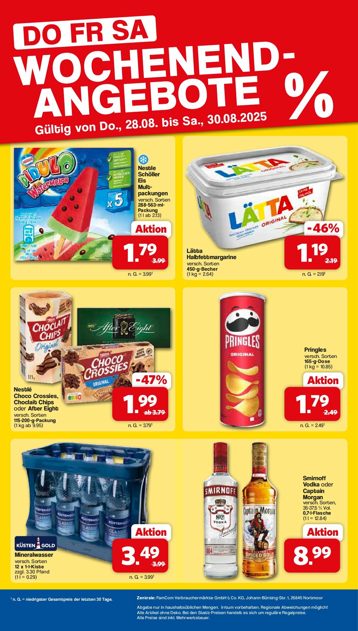 famila-nordwest - Famila Nordwest - Wochenend-Angebote-Prospekt gültig vom 28.08. bis 30.08. - page: 2