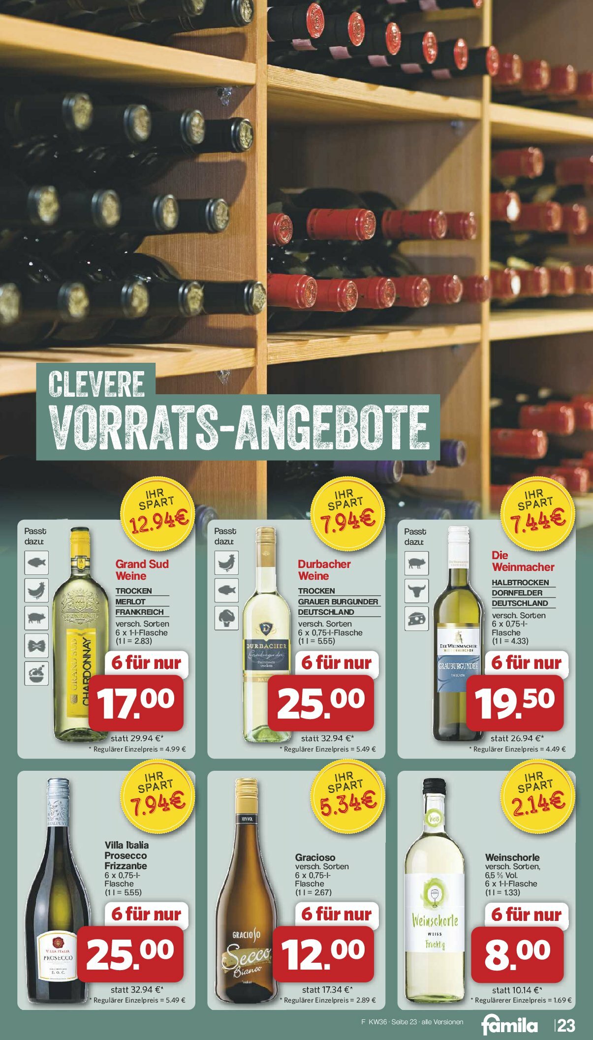 famila-nordwest - Famila Nordwest-Prospekt gültig vom 01.09. bis 06.09. - page: 27