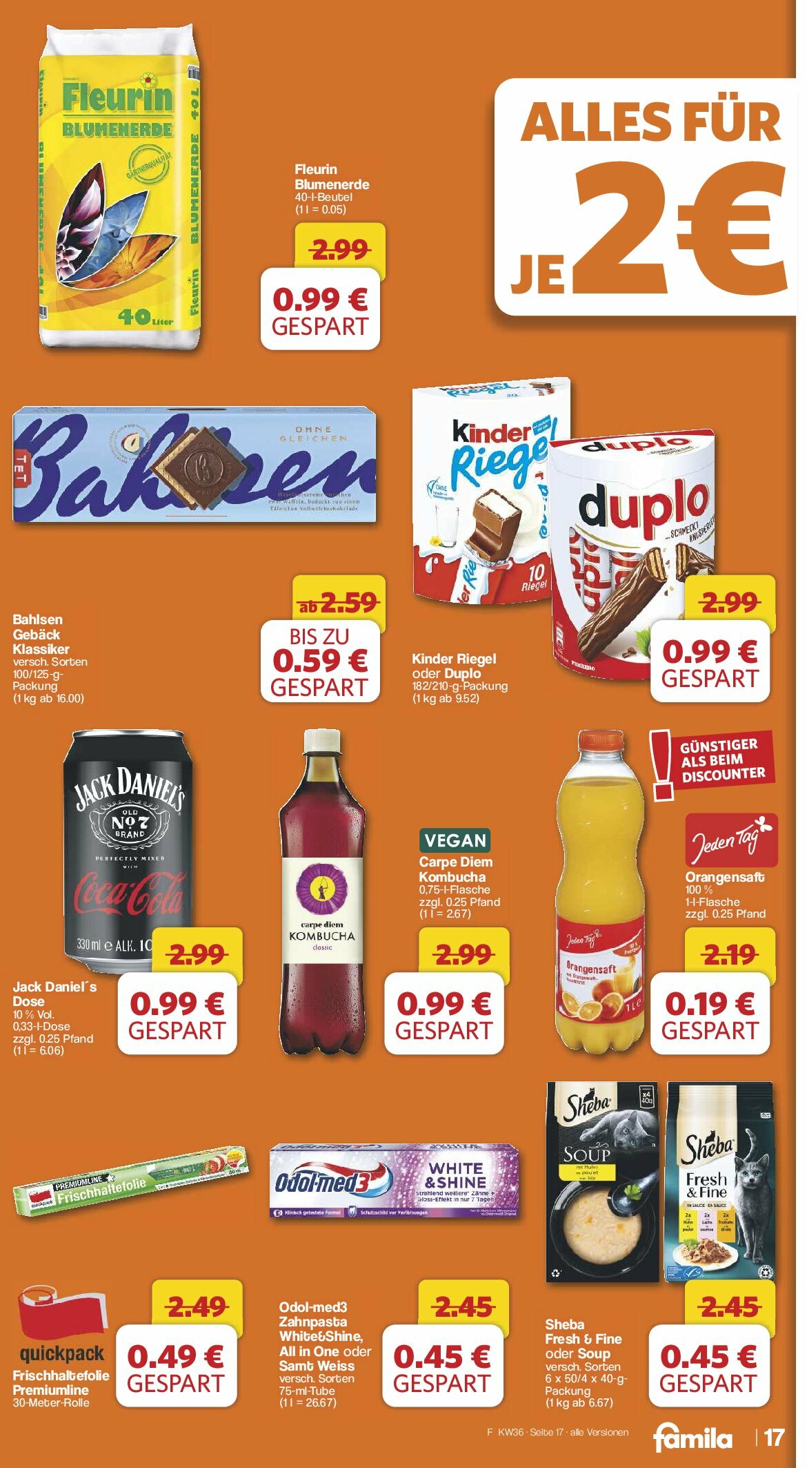 famila-nordwest - Famila Nordwest-Prospekt gültig vom 01.09. bis 06.09. - page: 20