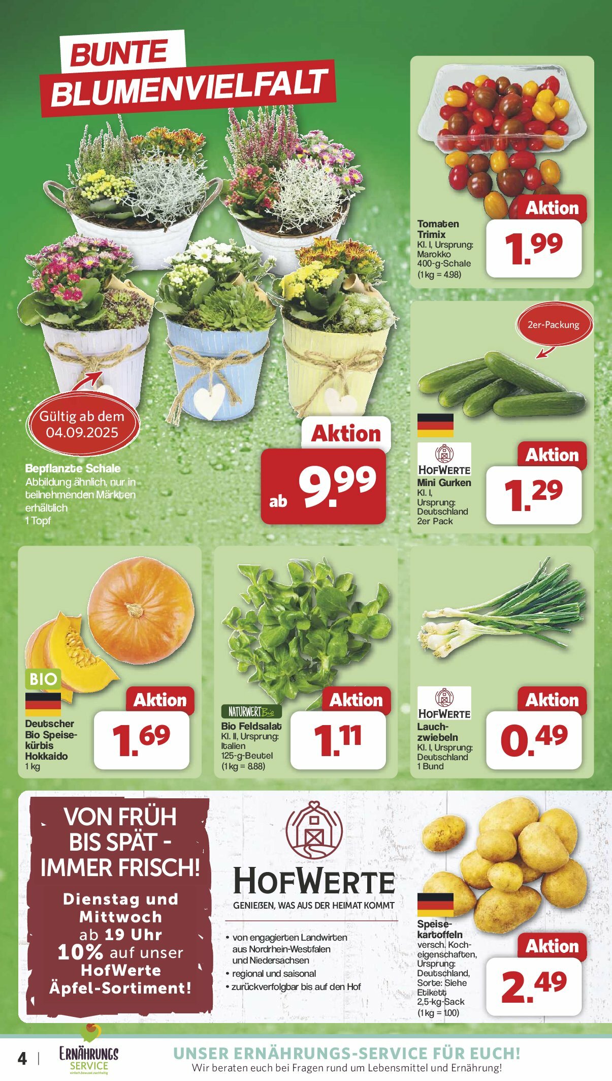 famila-nordwest - Famila Nordwest-Prospekt gültig vom 01.09. bis 06.09. - page: 4