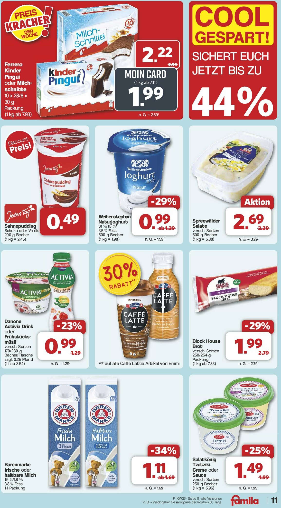 famila-nordwest - Famila Nordwest-Prospekt gültig vom 01.09. bis 06.09. - page: 14