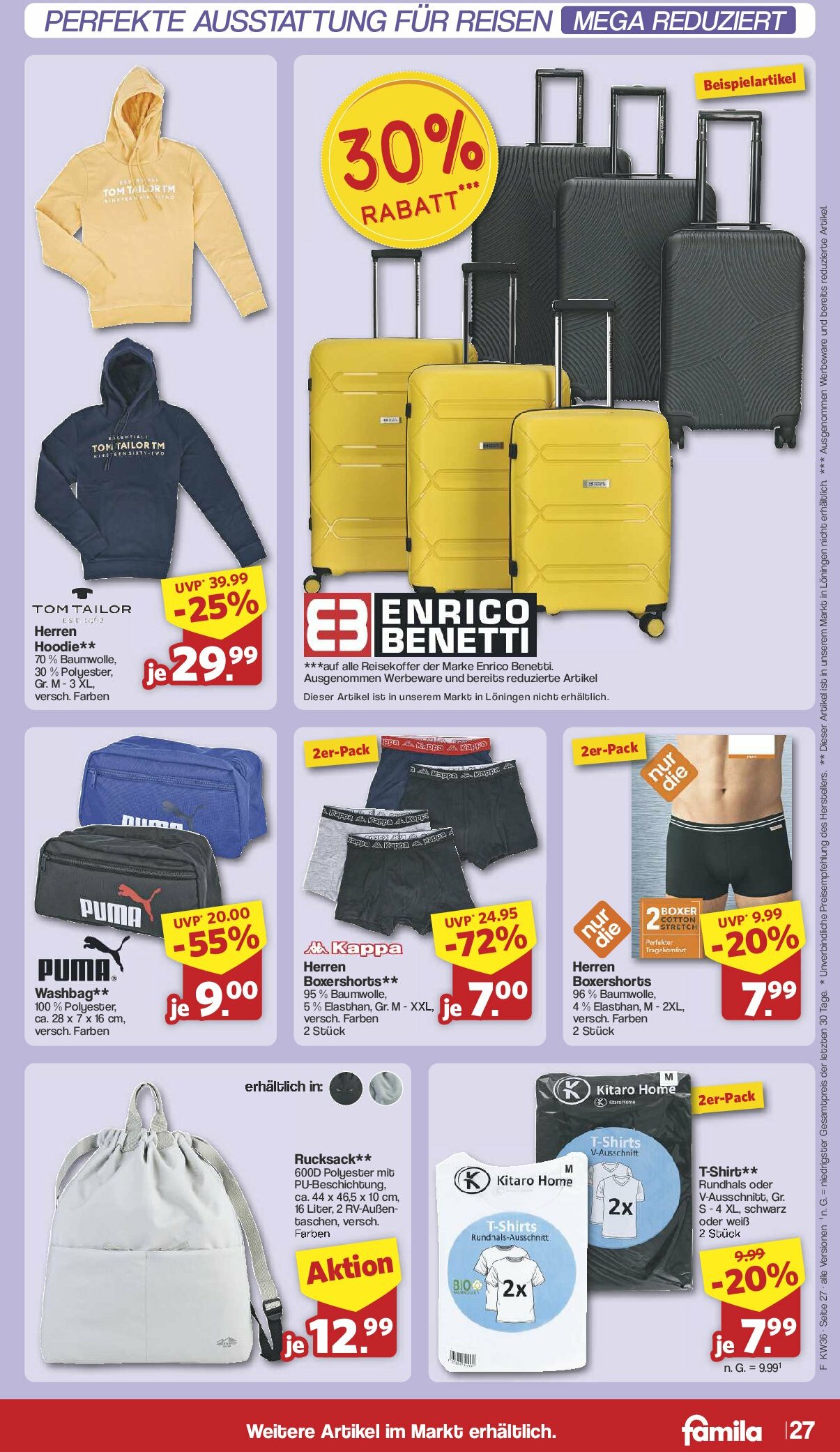 famila-nordwest - Famila Nordwest-Prospekt gültig vom 01.09. bis 06.09. - page: 31